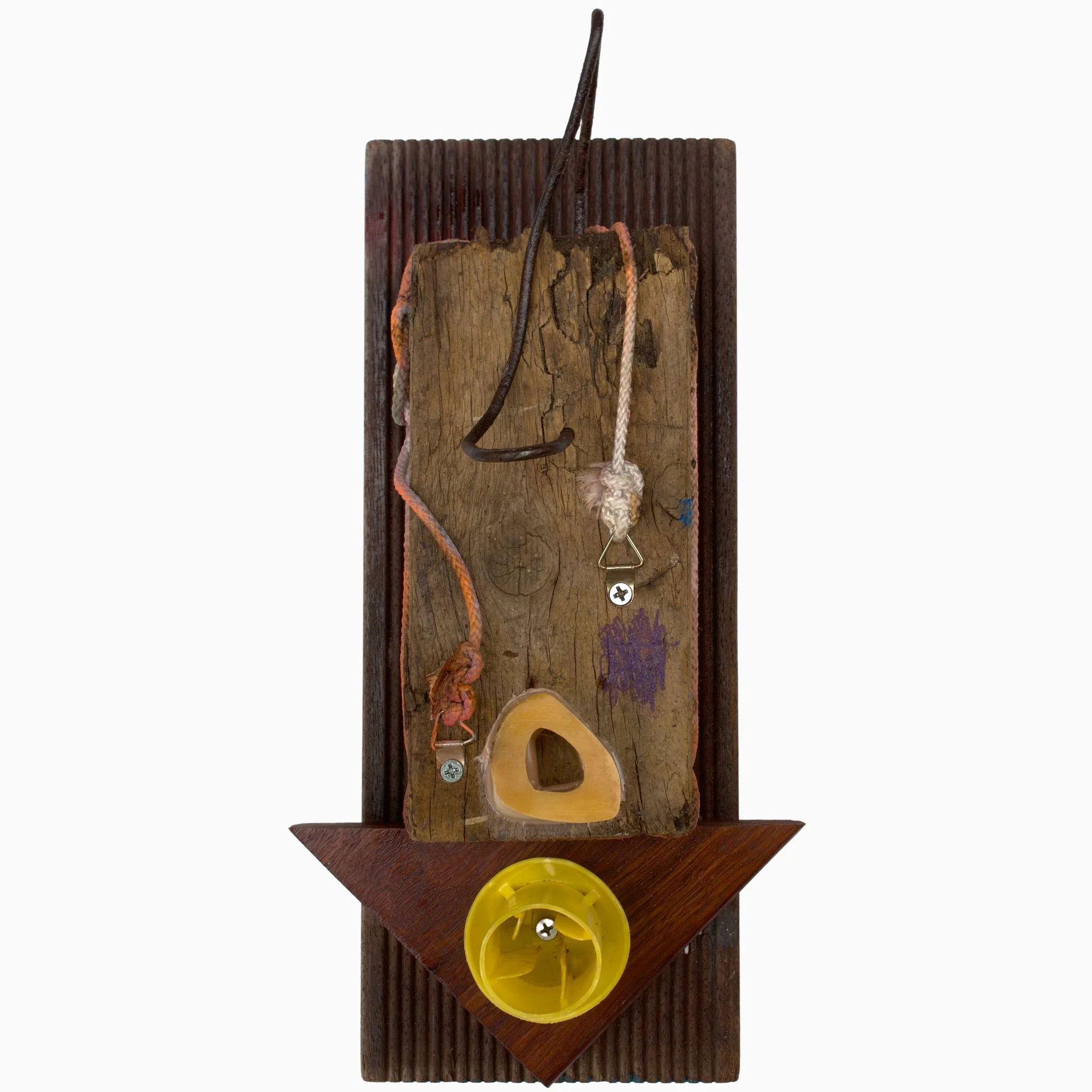 Small mixed media artwork by acclaimed Fremantle artist David Spencer. Bold colour, raw texture, deep emotion. Available to collect.