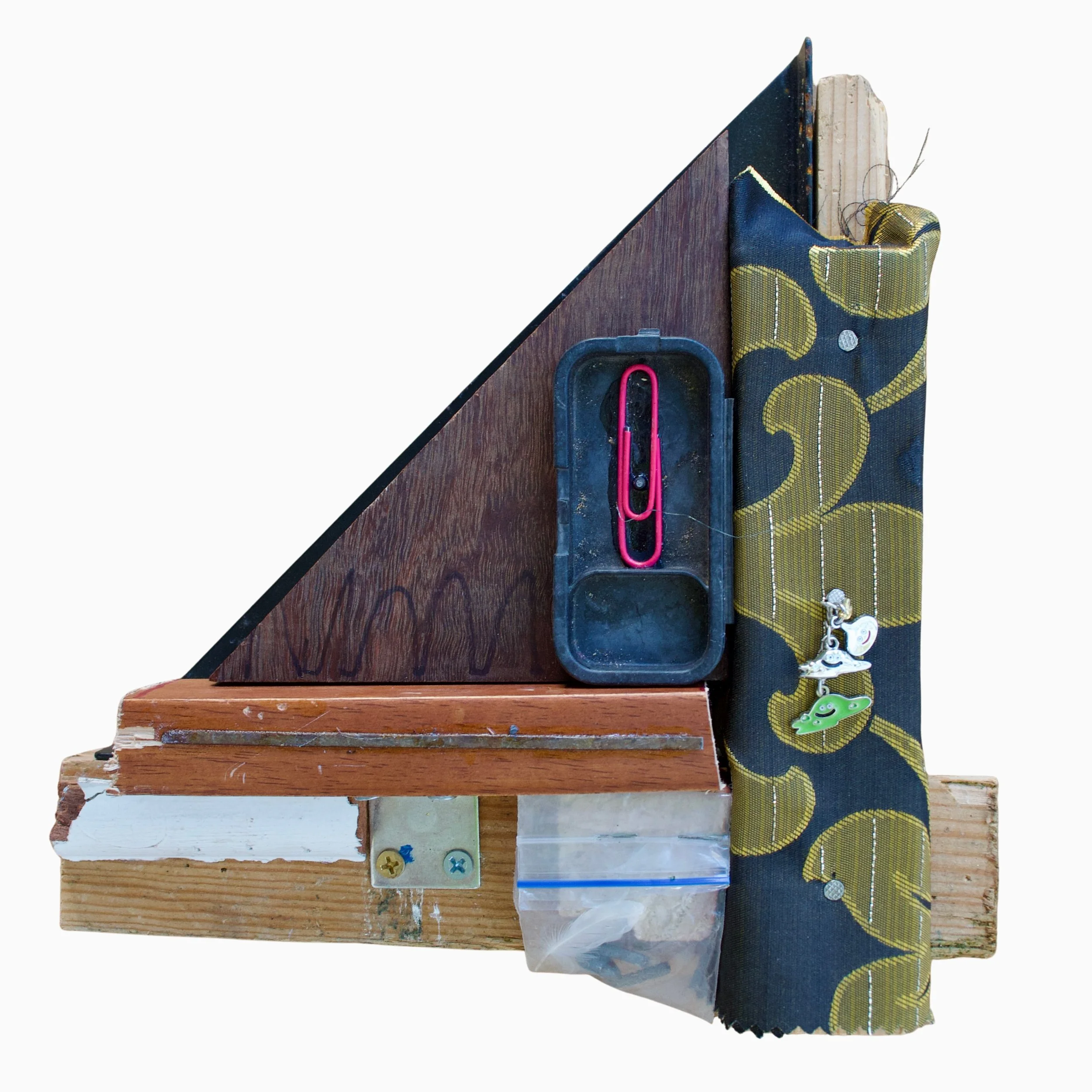 Abstract sculpture for the Ephemeral collection - textured, colour and spontaneous artwork.