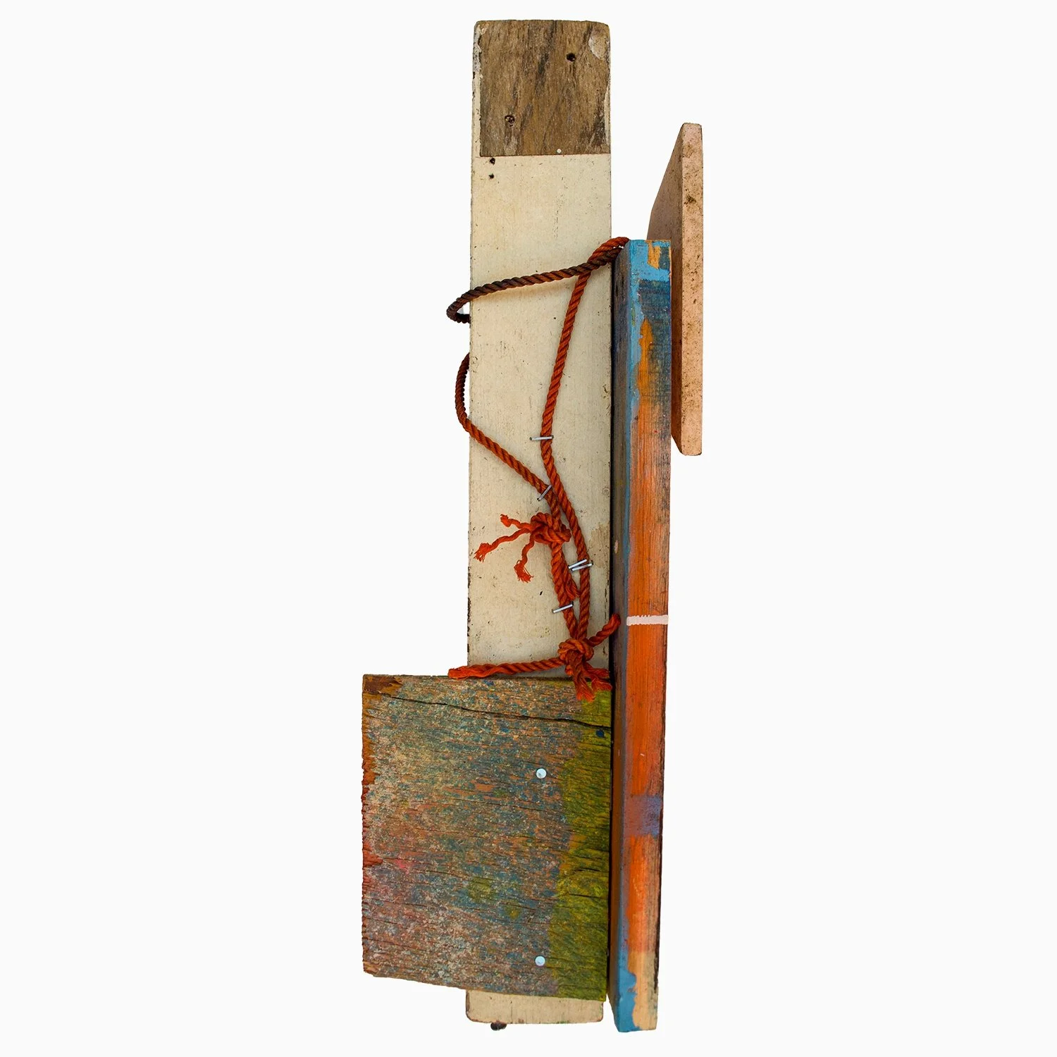 Abstract sculpture for the Ephemeral series —textured, colour and spontaneous artwork.