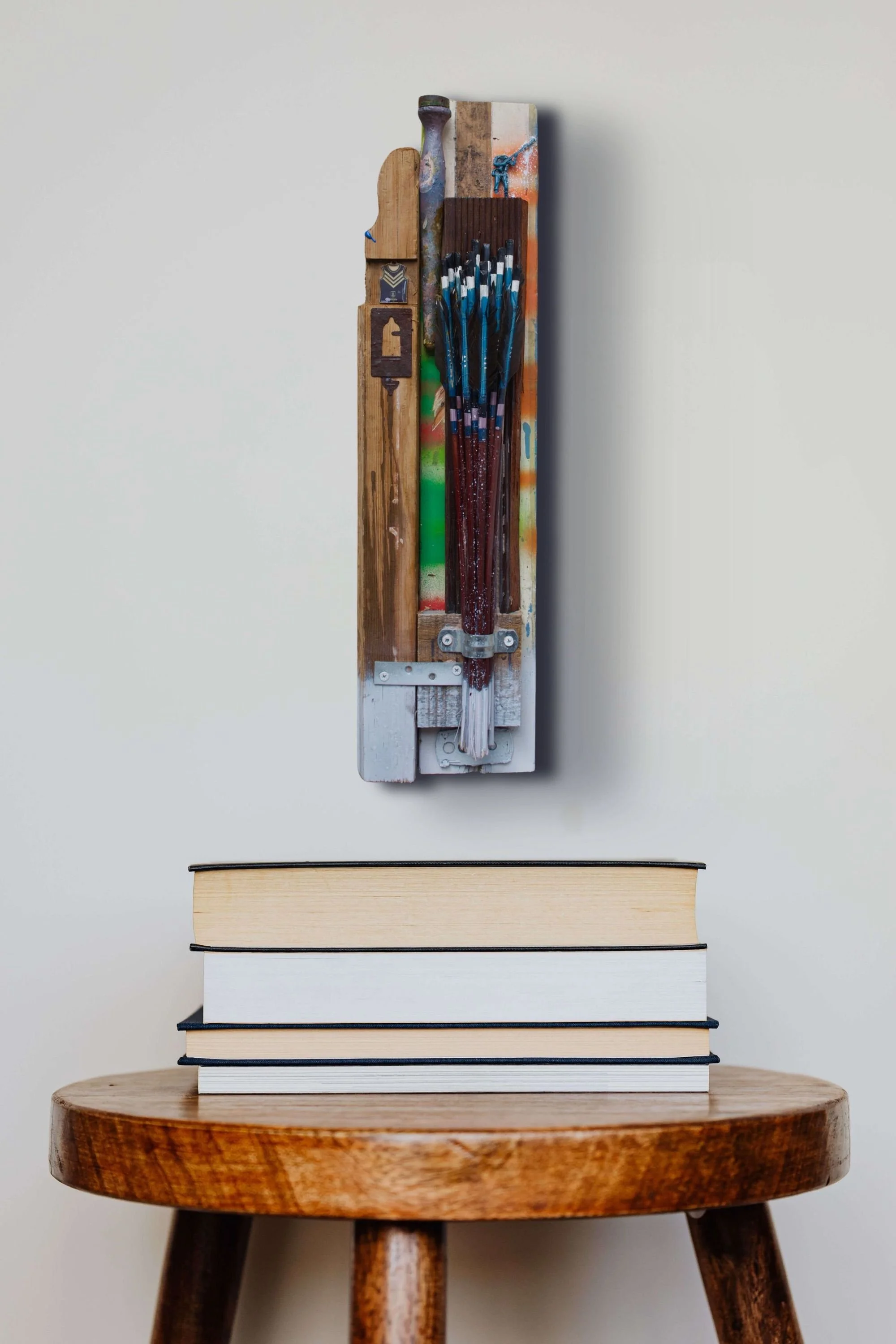 Abstract sculpture for the Ephemeral collection - textured, colour and spontaneous artwork.
