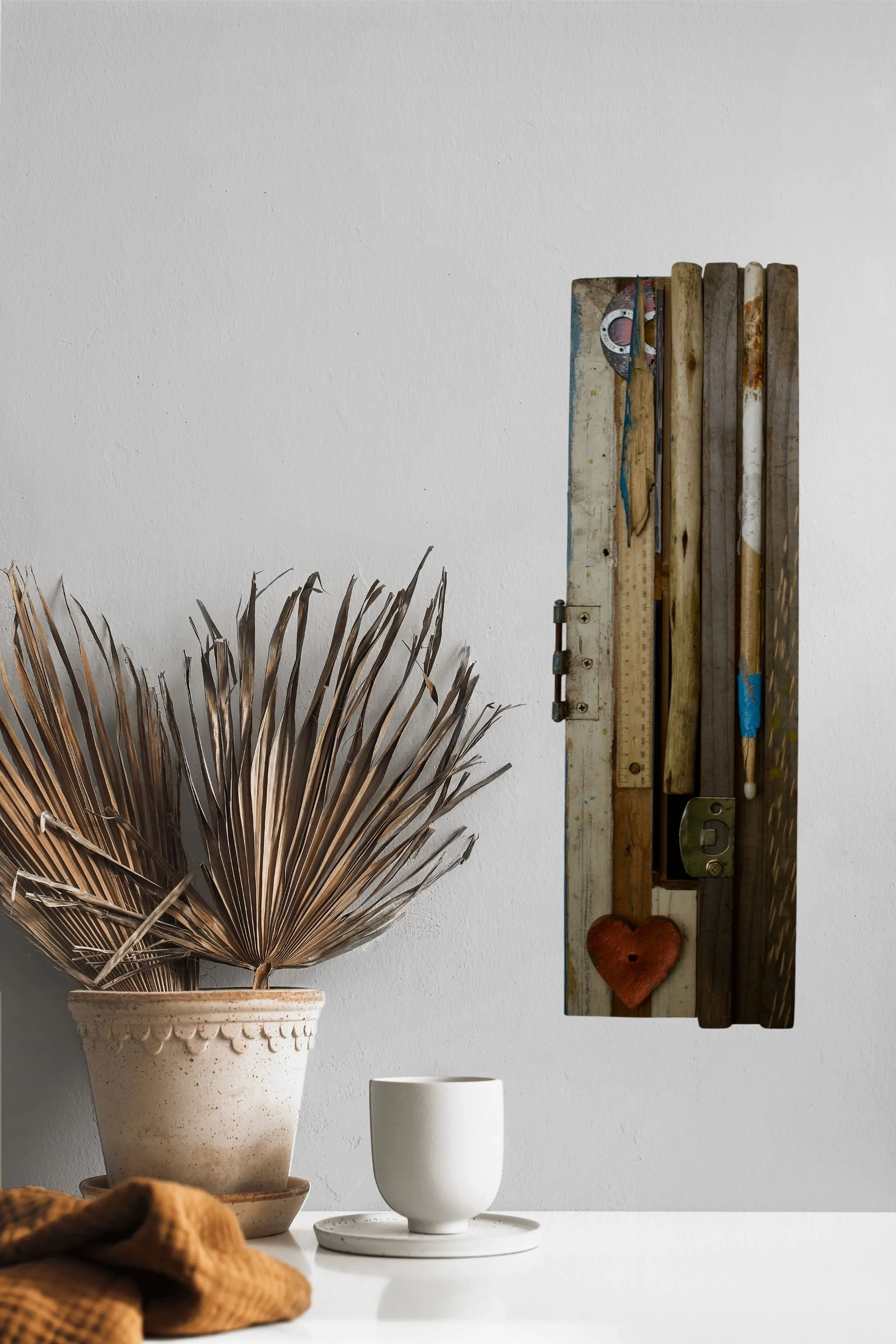 Abstract sculpture for the Ephemeral collection - textured, colour and spontaneous artwork.