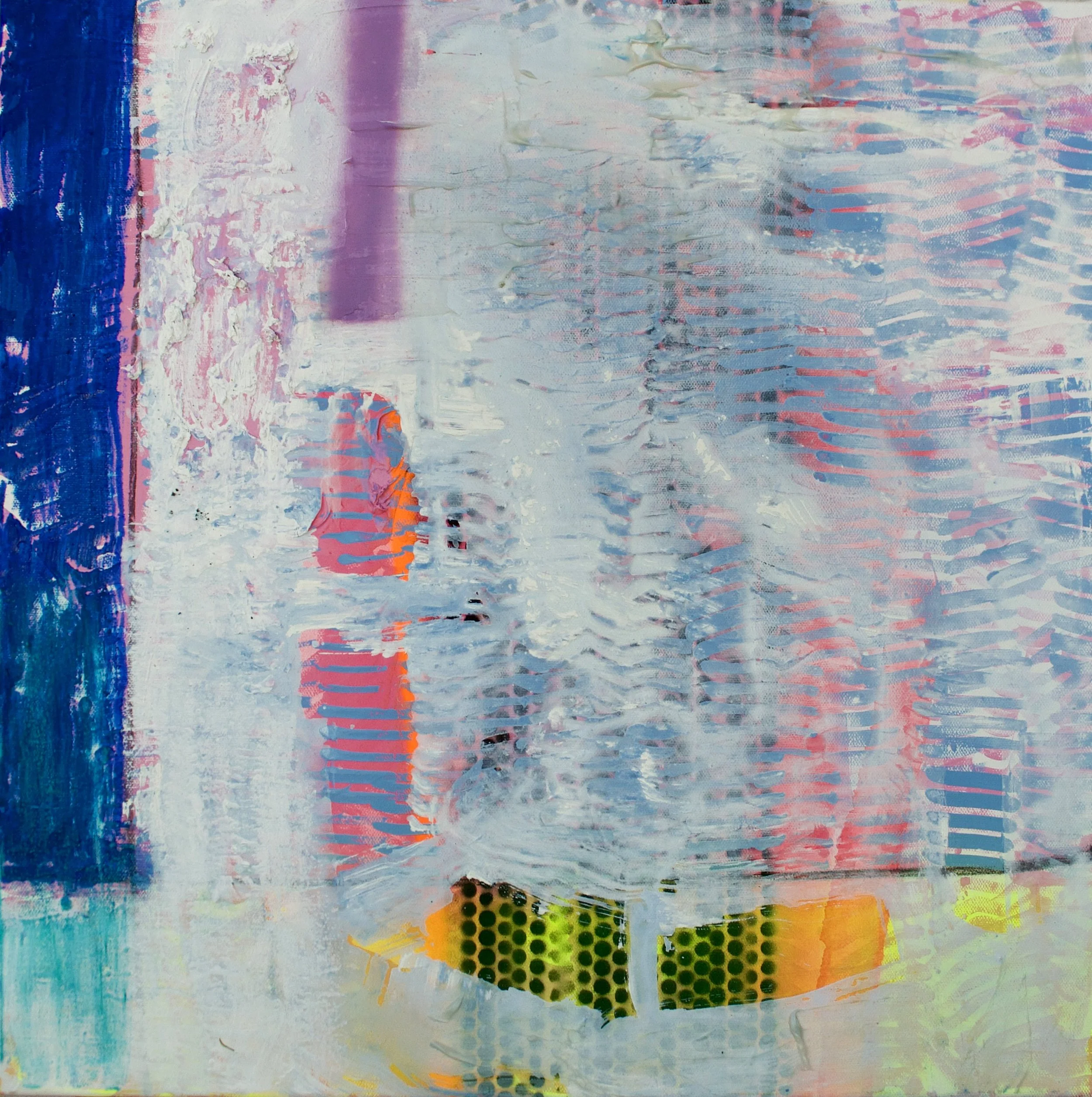 Abstract painting for the Ephemeral collection - textured, colour and spontaneous artwork