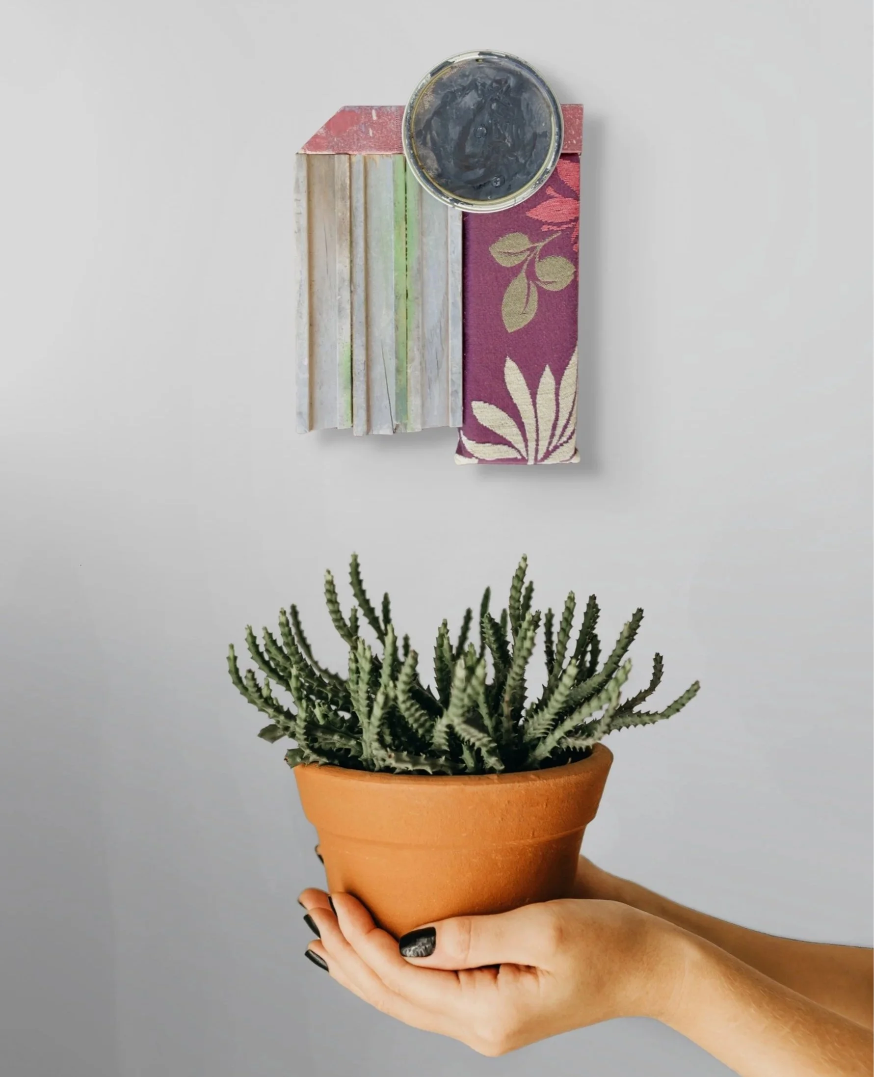 Abstract painting for the Ephemeral collection - textured, colour and spontaneous artwork.