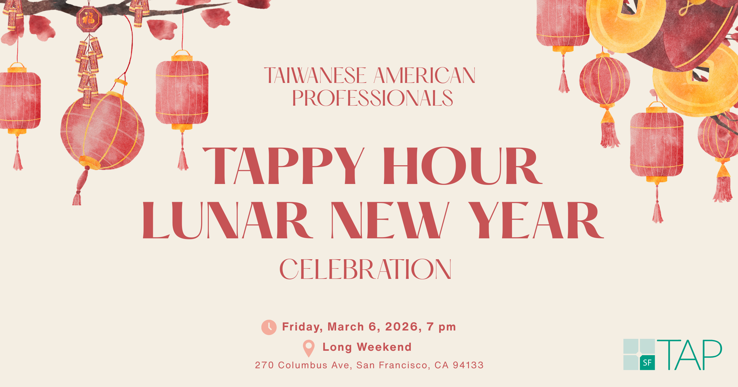 TAP-SF Happy Hour Lunar New Year Celebration