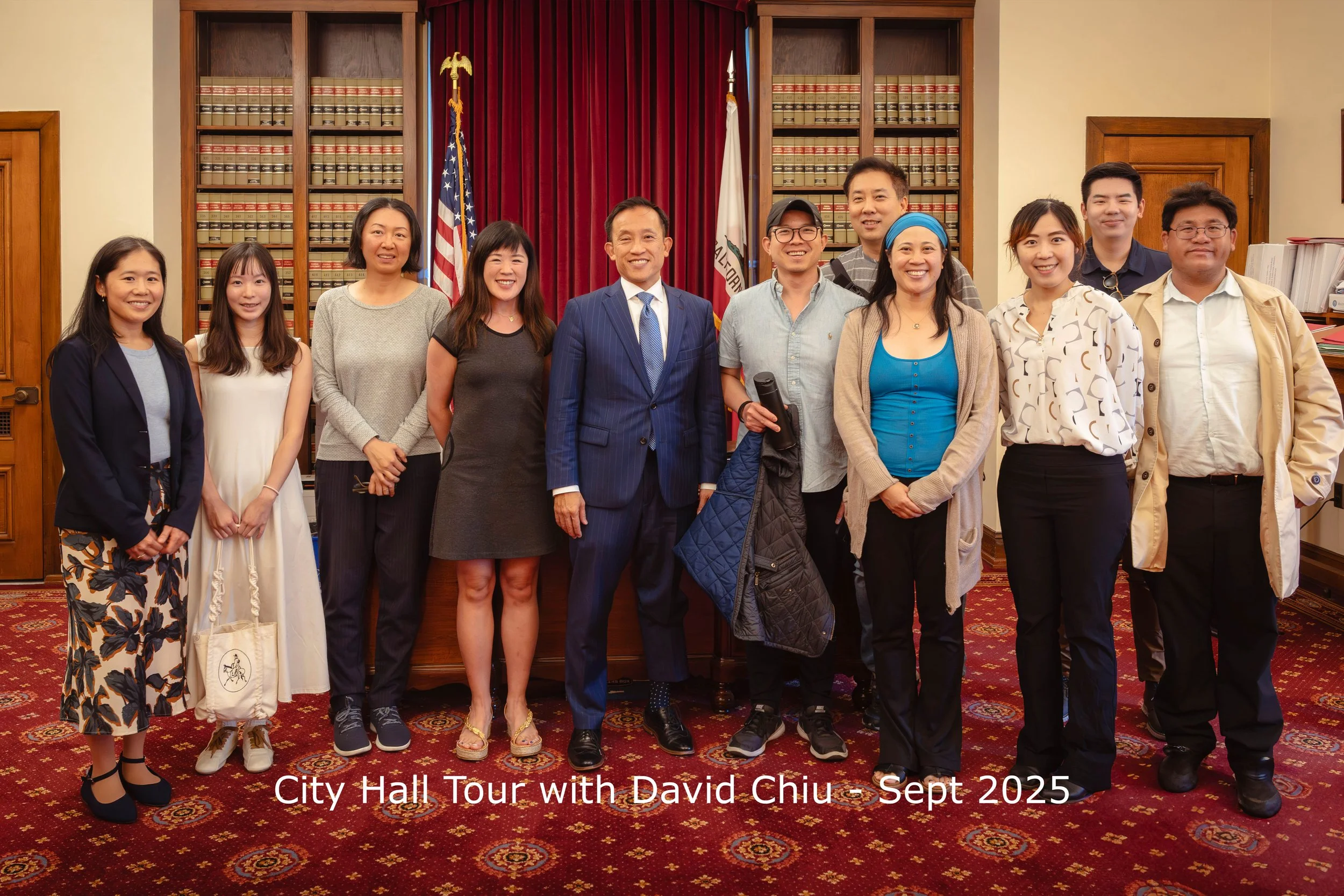 City Hall tour with David Chiu