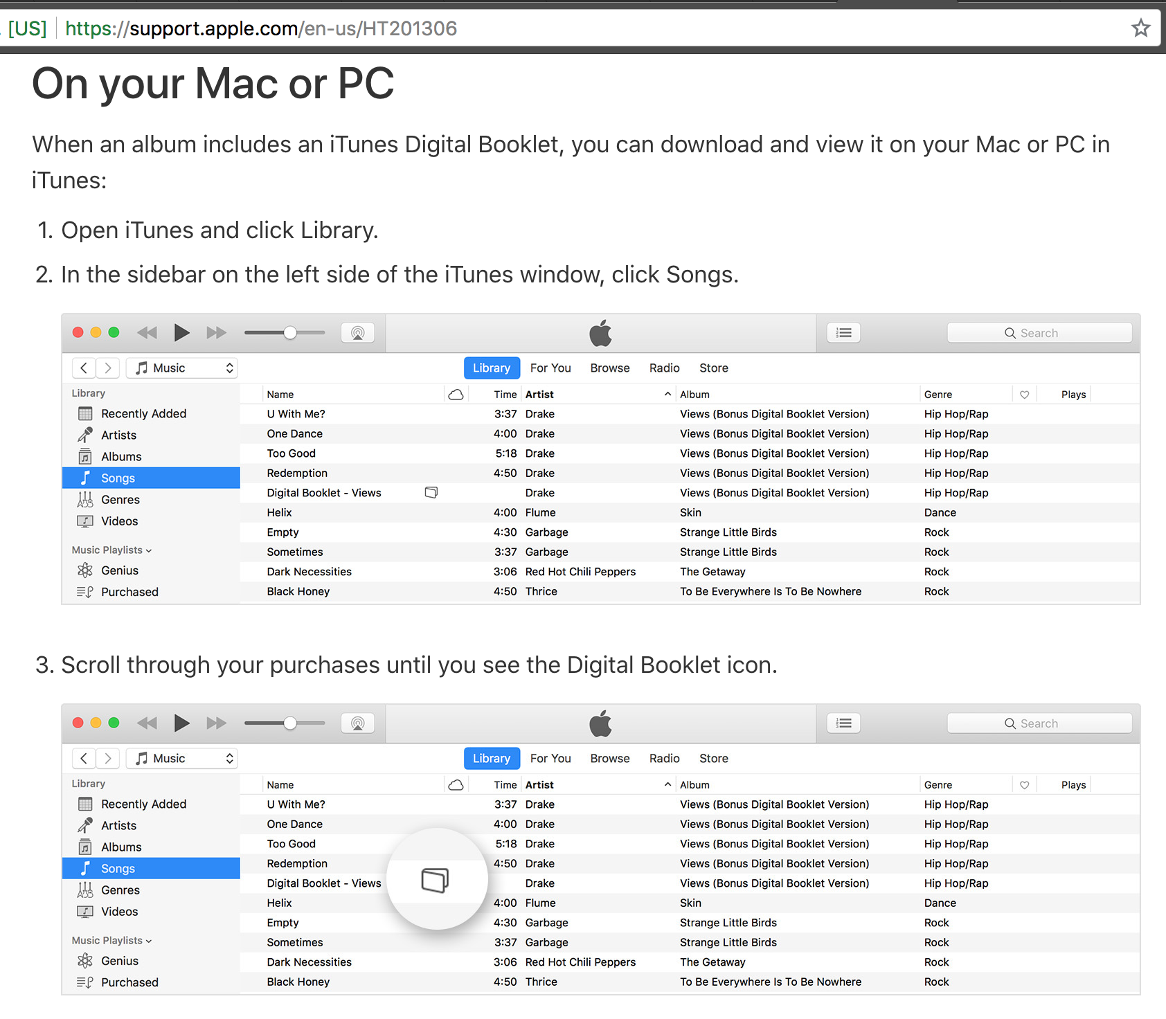 Seriously? Do you have any idea how many songs are in my iTunes library? (Wait... Apple probably knows exactly how many songs are in my library...)