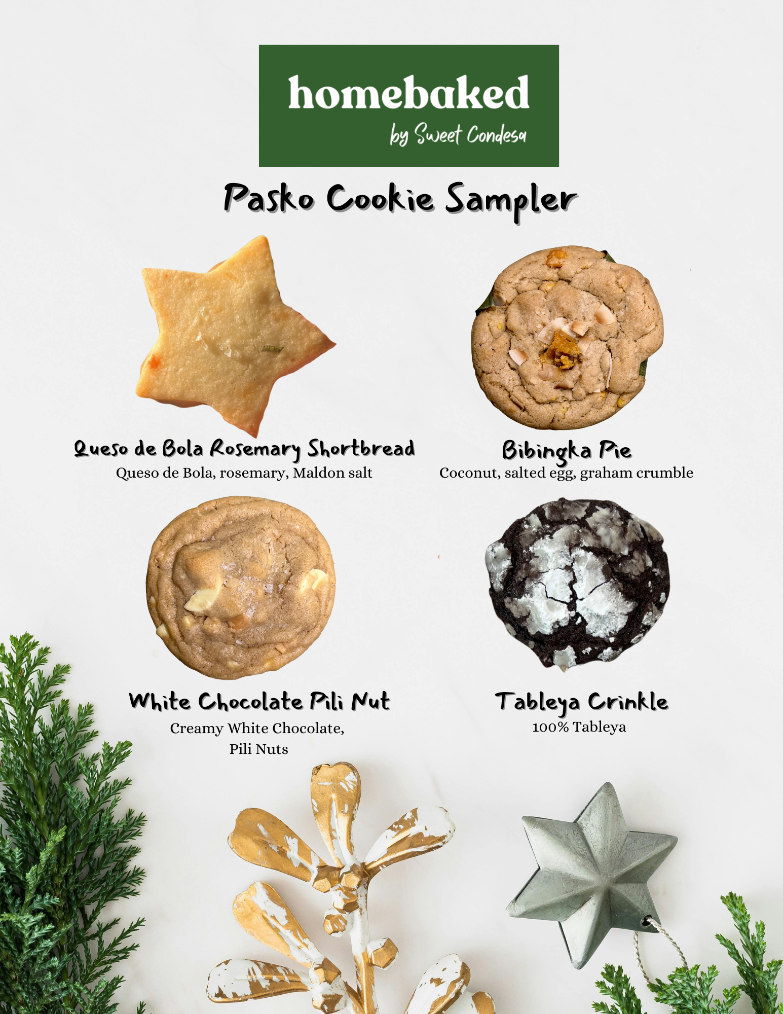 Pasko Cookie Sampler Box