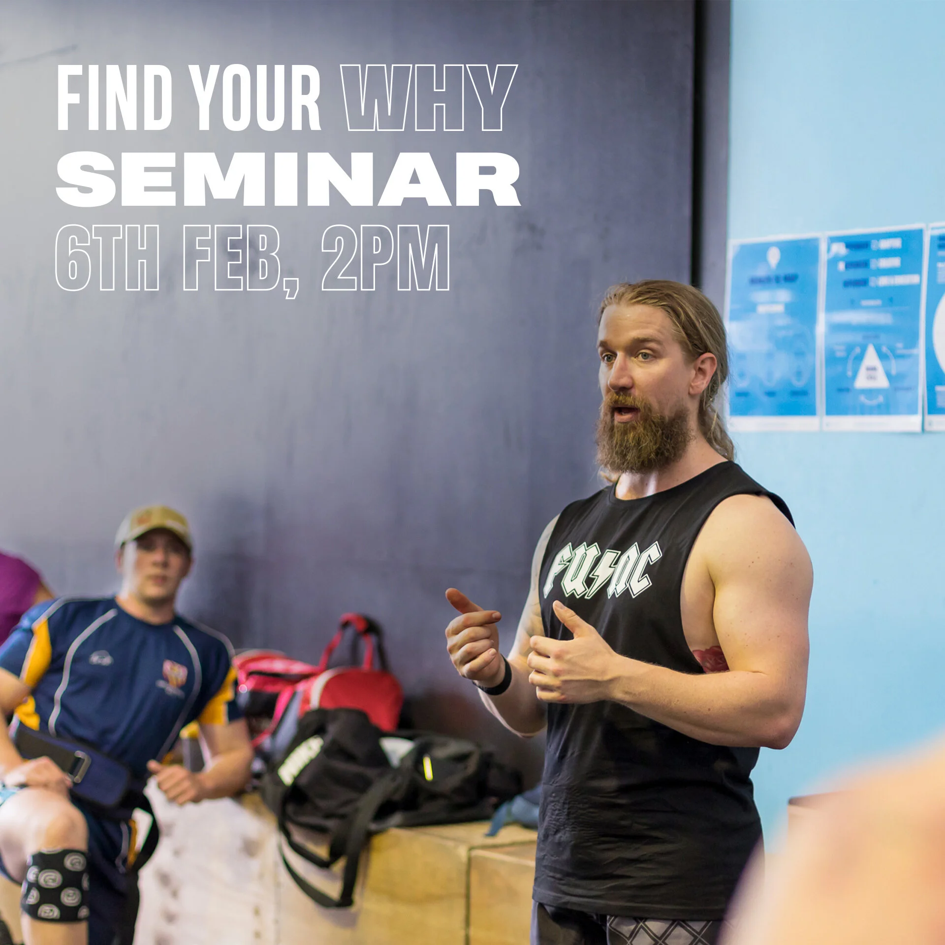 Find Your Why Seminar - 13th March