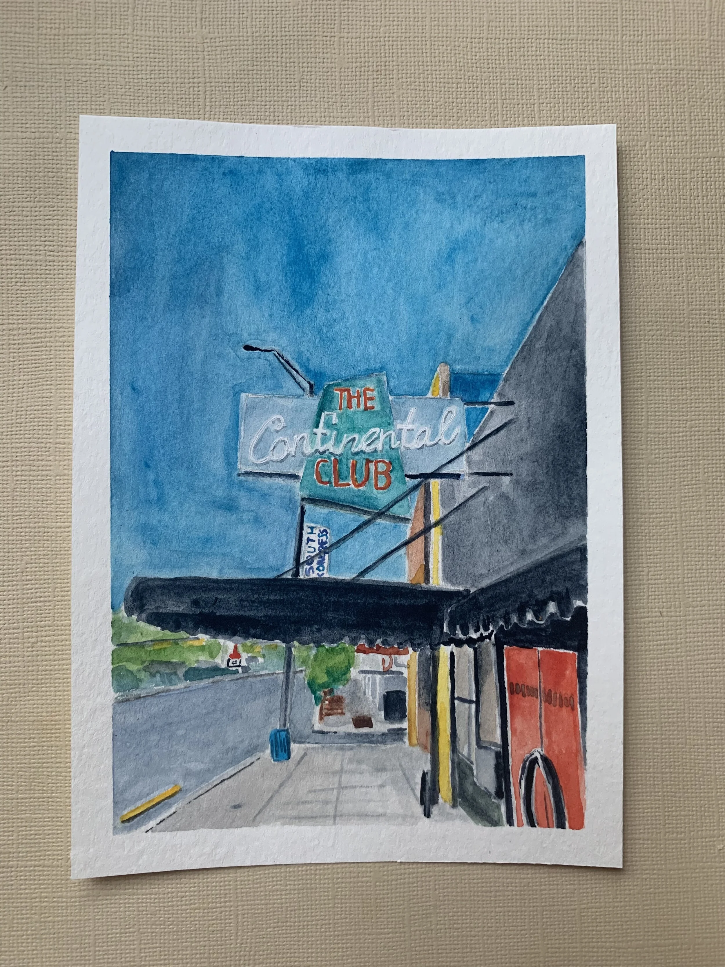 The Continental Club Print