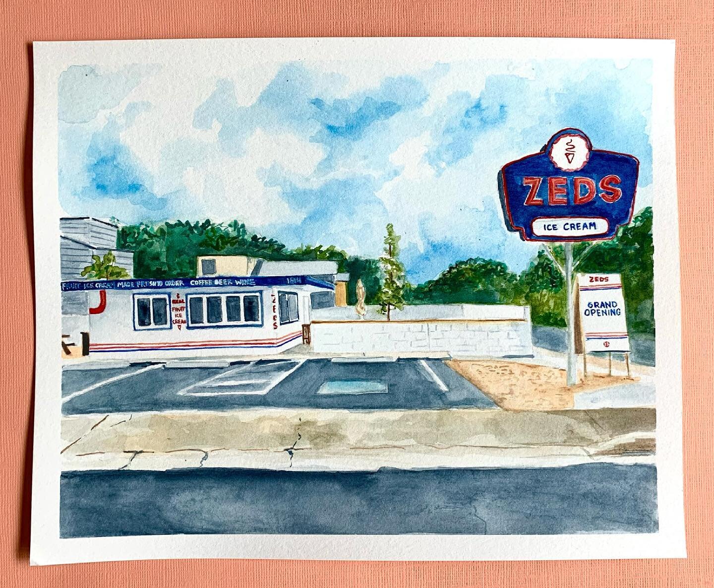 🍦It&rsquo;s opening day for @zedsicecream !!! Swing by today from 3-8 to taste their amazing real fruit ice cream made fresh for you!! It&rsquo;s delicious!