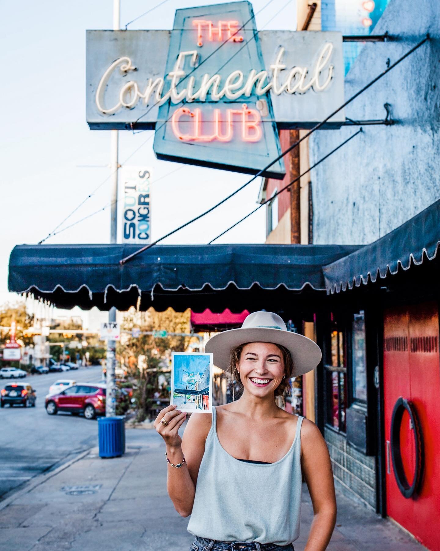 Born and raised ATX gal ❤️ keep your eyes open for another project with @creativeforcesdesigncompany that I&rsquo;ve wanted to do for OVER a year! It involves another iconic street 😉