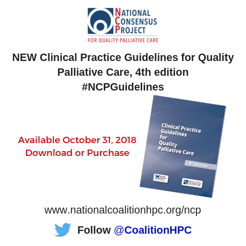Supportive Care Coalition Will Endorse New NCP Guidelines for Quality Palliative Care