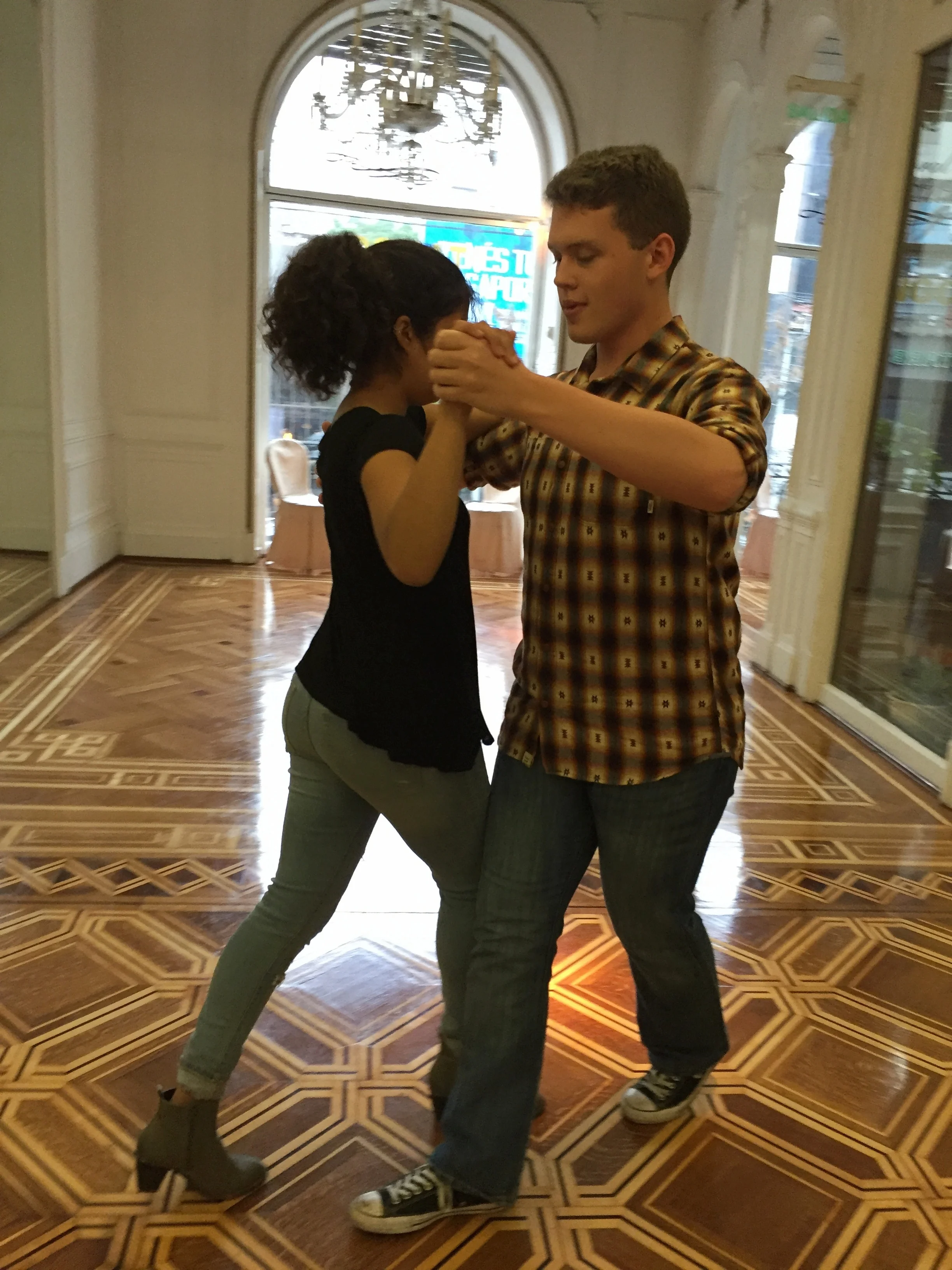 Tango Dancing in Buenos Aires, Argentina, 2016