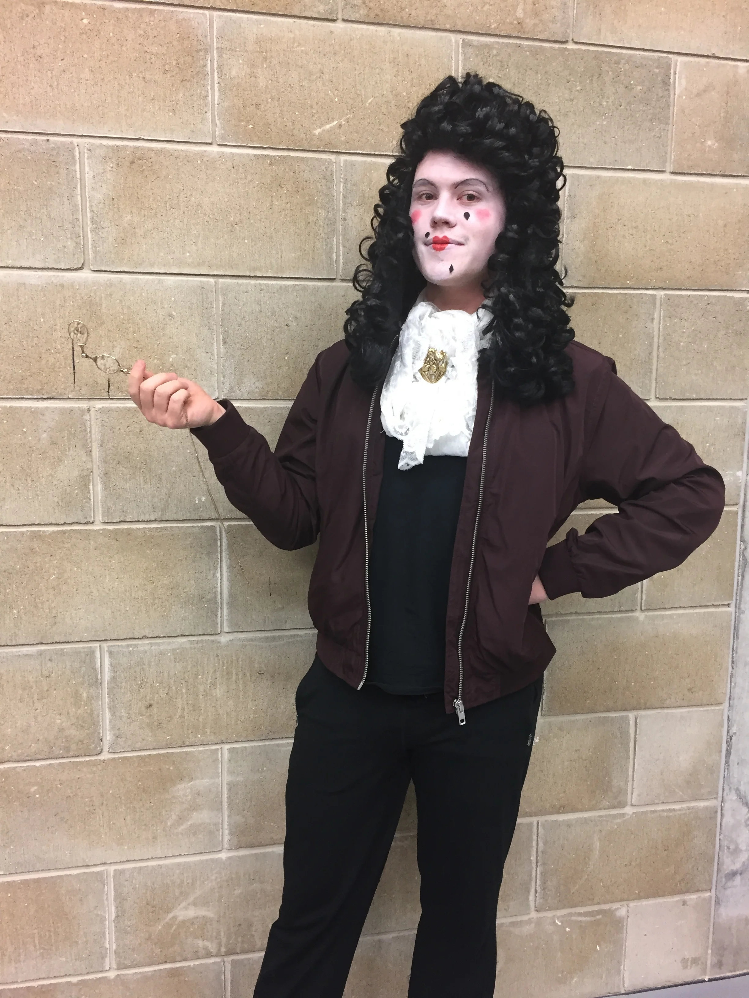 As a Fop at the London Academy of Music and Dramatic Art, 2017