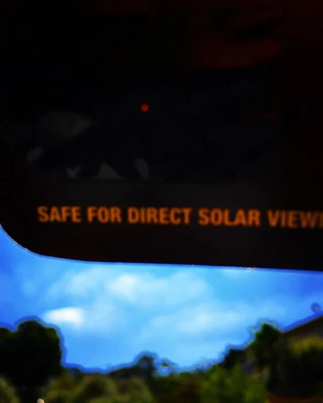 Twinkle twinkle little star 🌞 I'll never be the same after getting to watch you dance with the moon on this big blue rock flying through space. 60% coverage here in SoCal and I am so charged with solar energy I feel like I can make anything grow wit