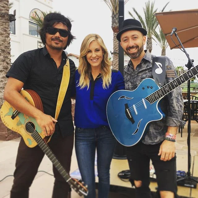 Had such a #blast #early this #morning with @leecoulter and @ashleyjacobstv at @villageatpacifichighlandsranch in promotion of the #SummerAndSongs Series on @cbs8 and @thecwsandiego. We filmed a few live segments and one for re-airing later and we ha