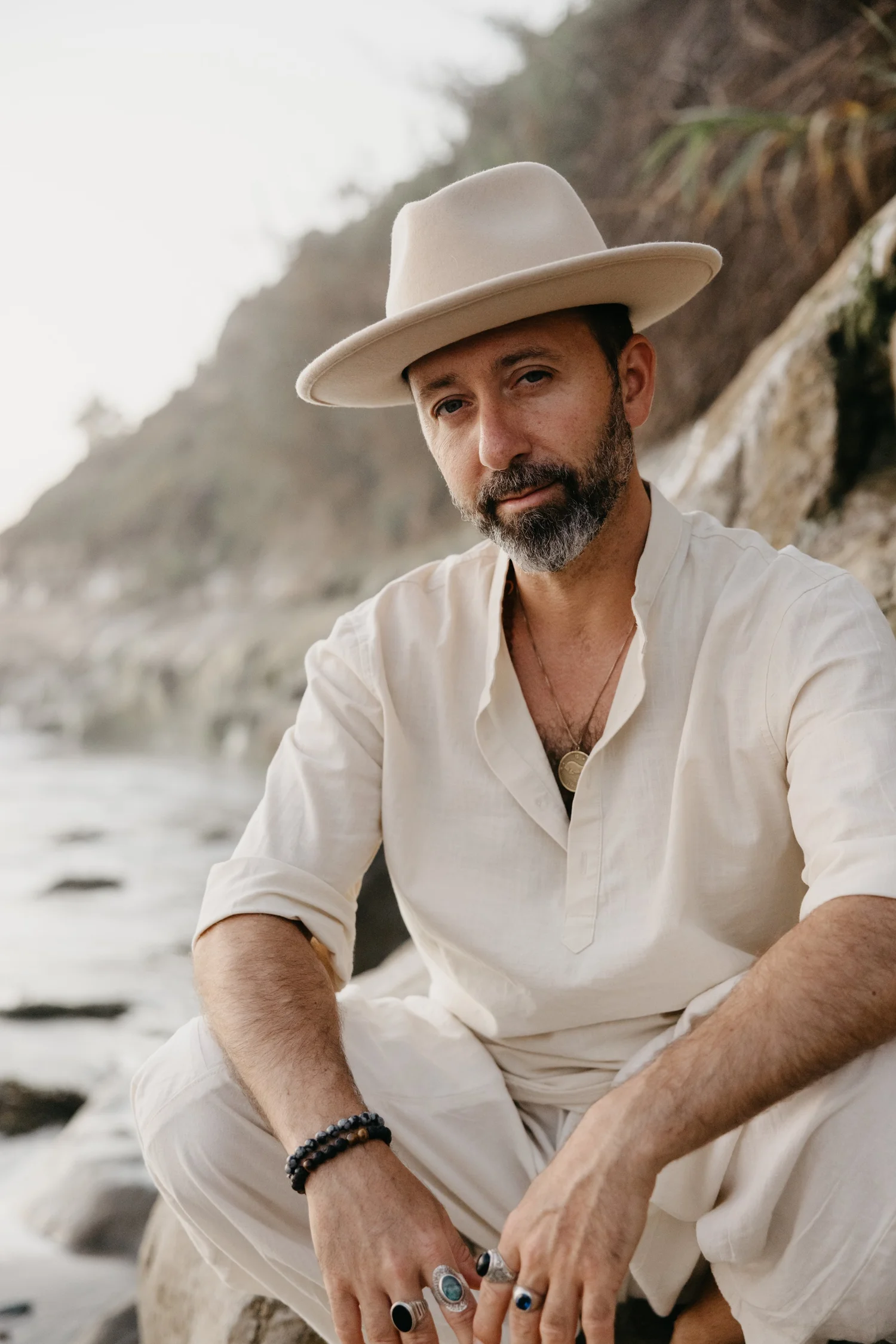 Justin Froese on the California coast