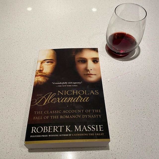 My kind of Friday night #robertkmassie #bookstagram #books #book #booklovers #booklover #romanov #shabatshalom