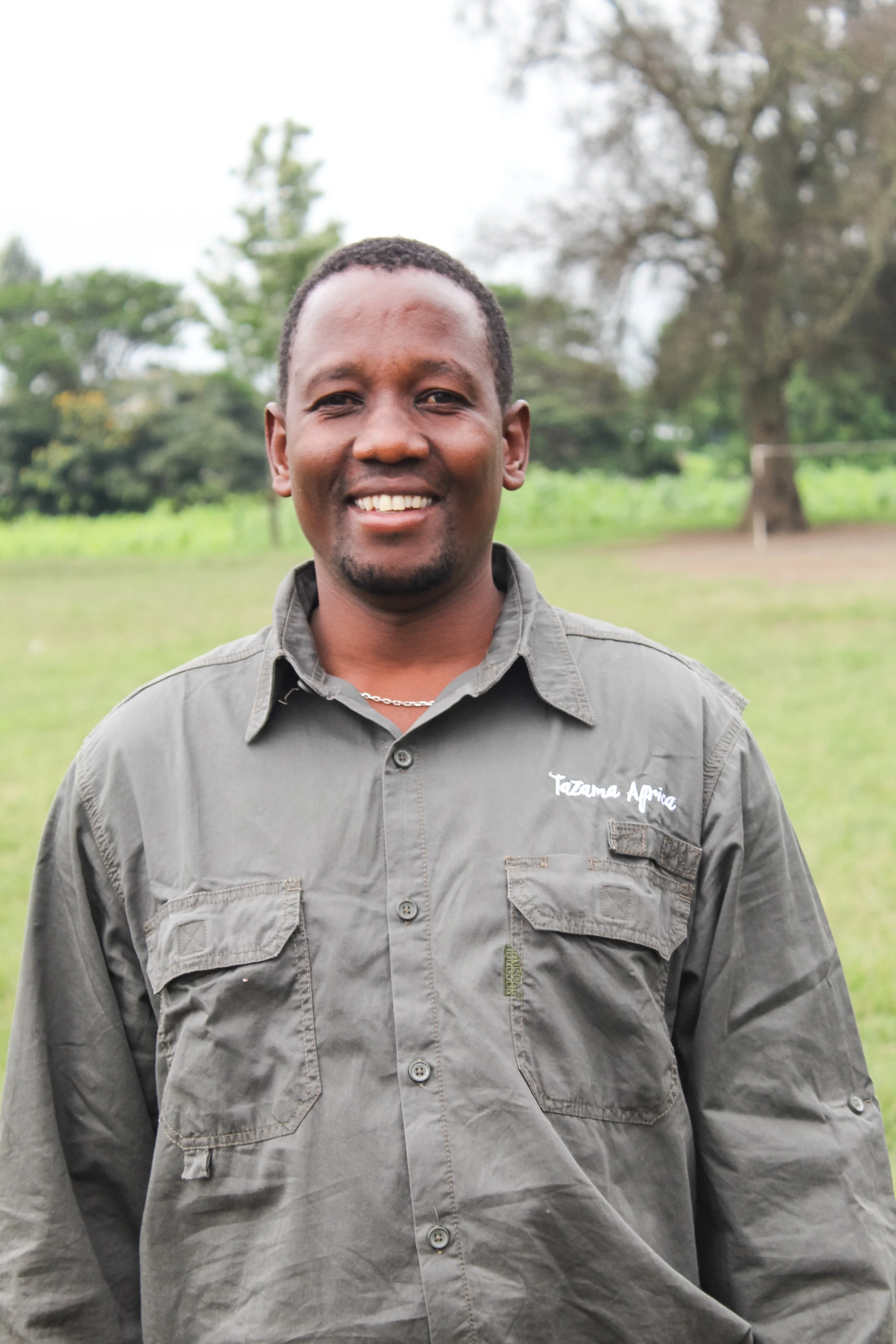 Safari, Head Safari Guide His name says it all, he was born to do this! Safari's quiet confidence, great sense of humor and gentle nature make him a favorite for many of our guests. When he's not guiding, you'll often find him getting his hands dusty with his passion project, carpentry.