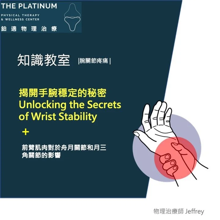 揭開手腕穩定的秘密 