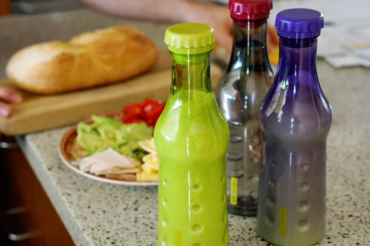 Soda pop bottles