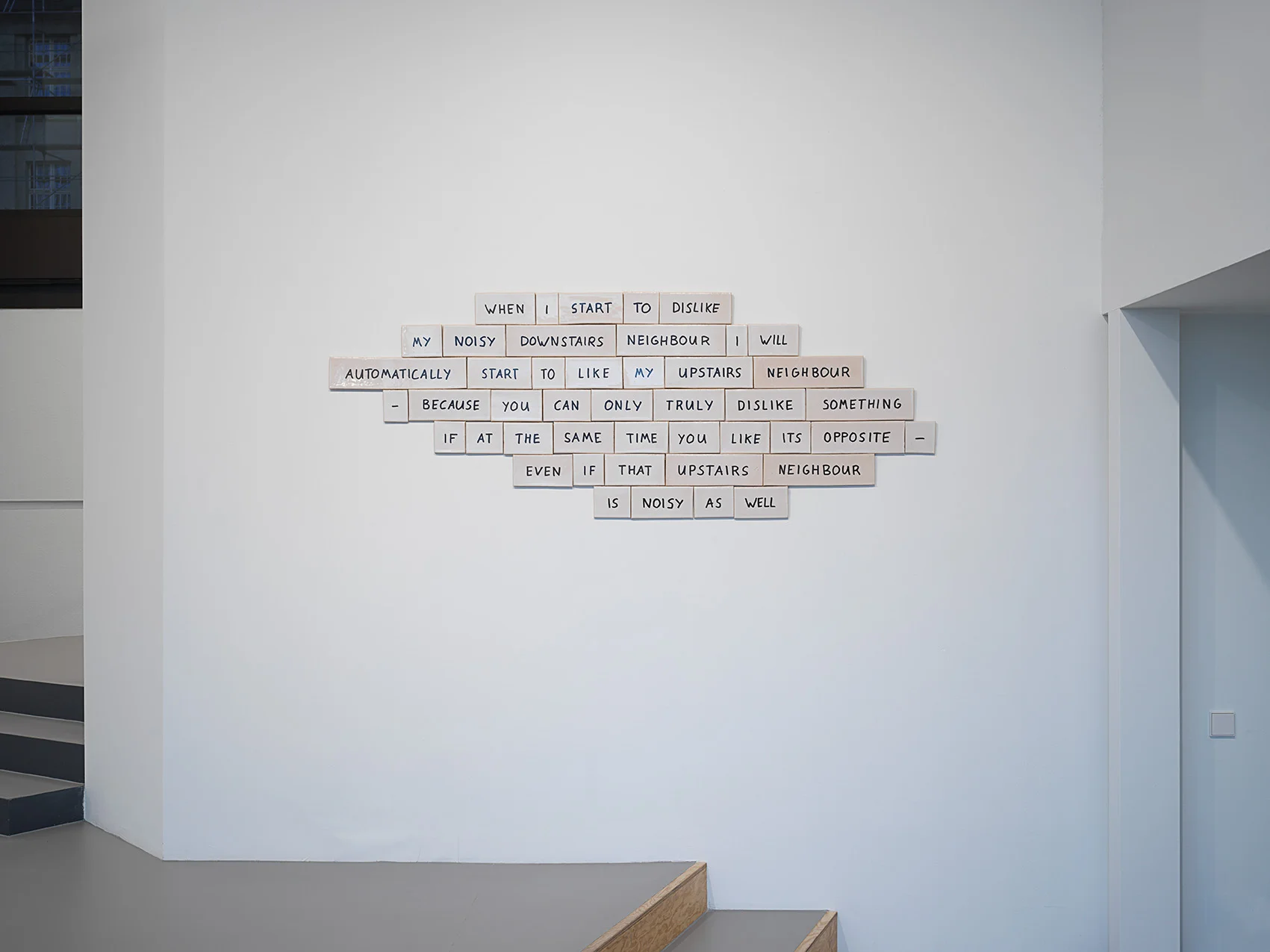 Installation view at Efremidis Gallery, Berlin