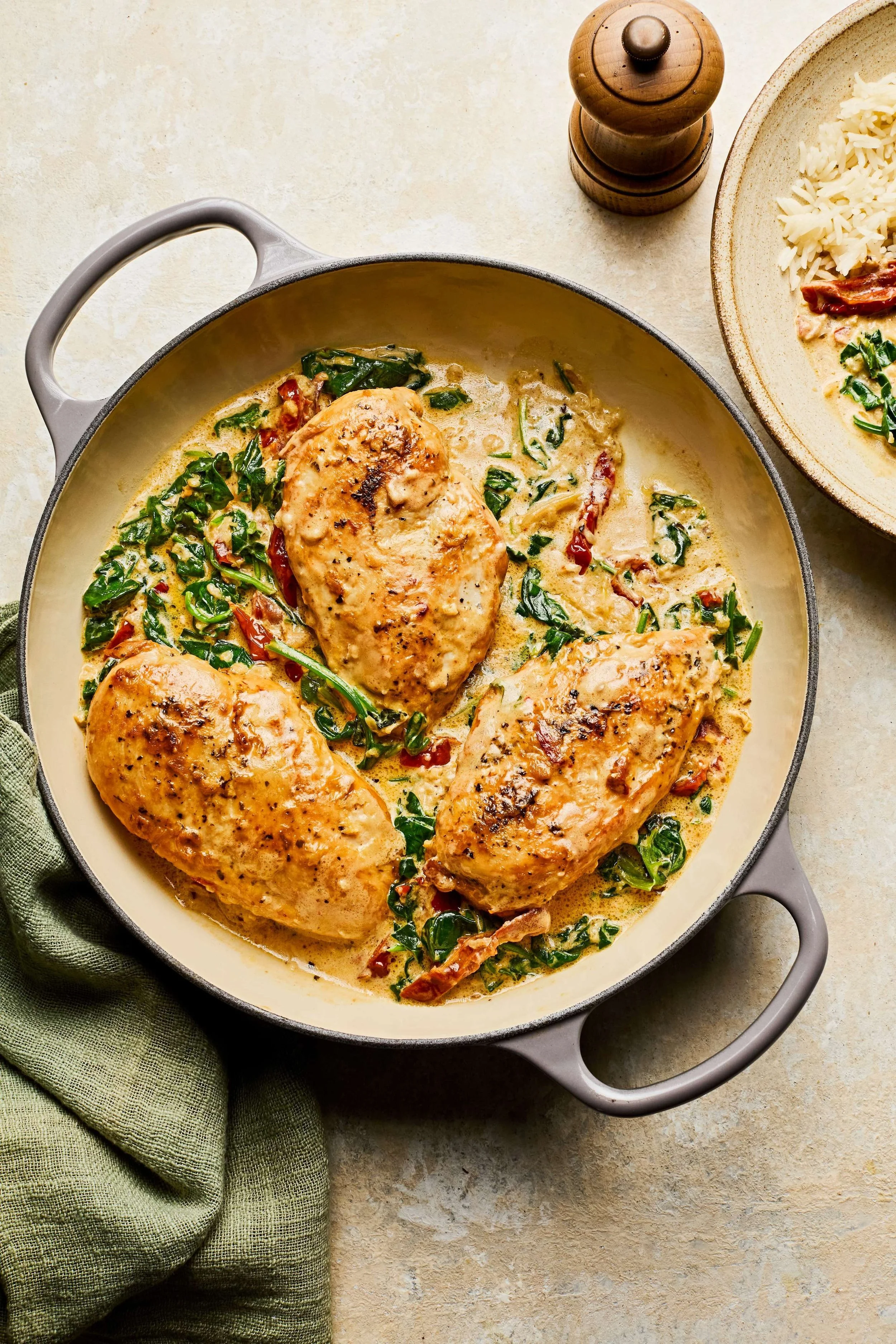  creamy chicken, london food stylist 