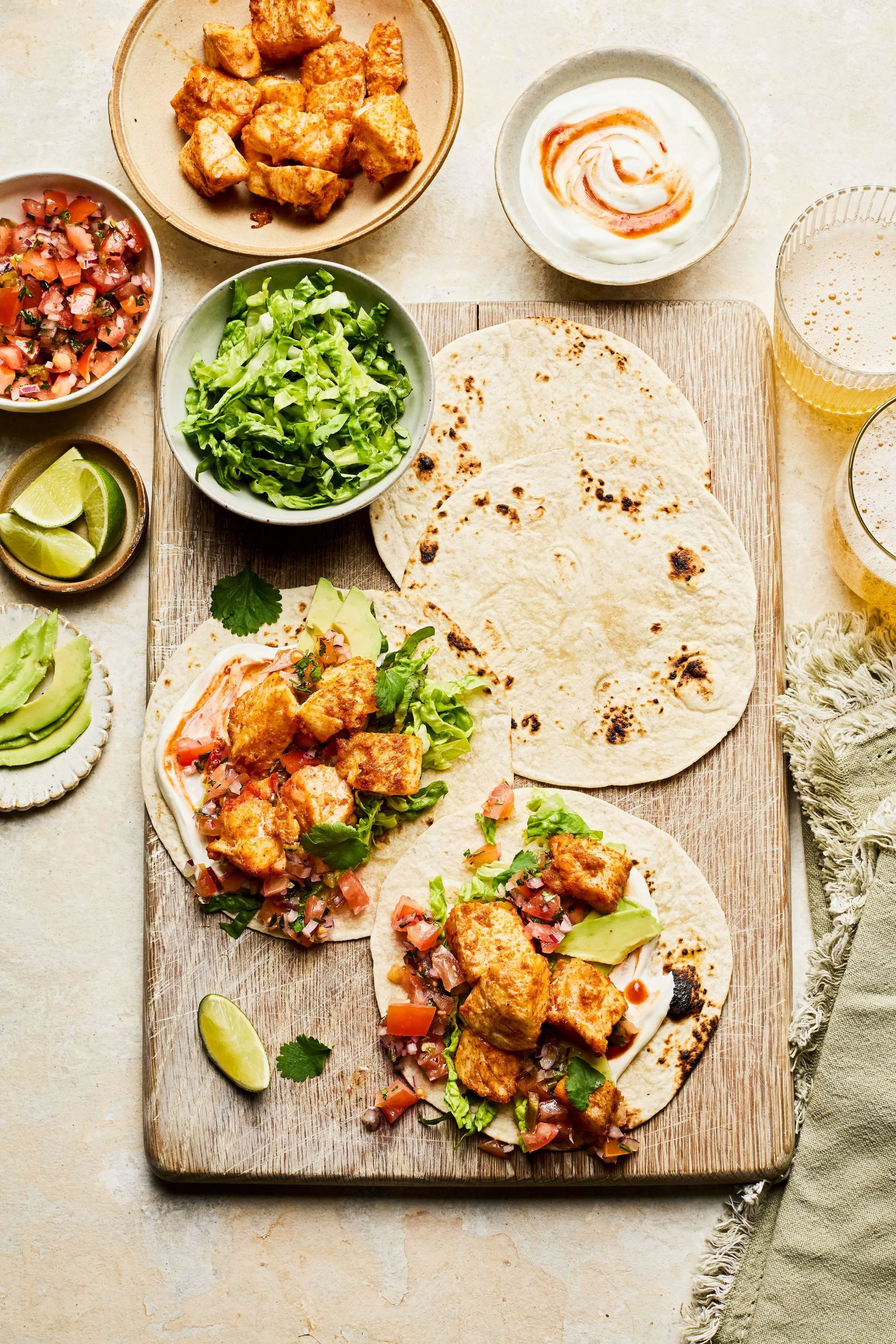  fish tacos, london food stylist 