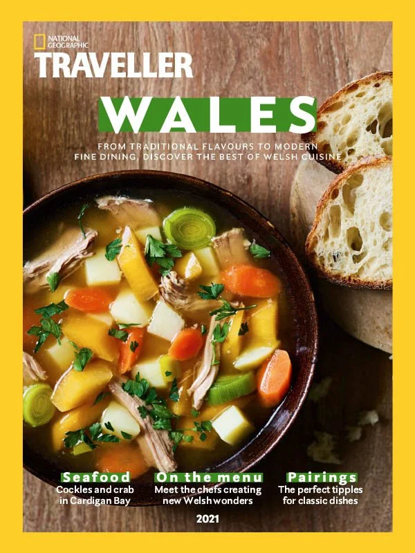 Soup magazine cover food styling London