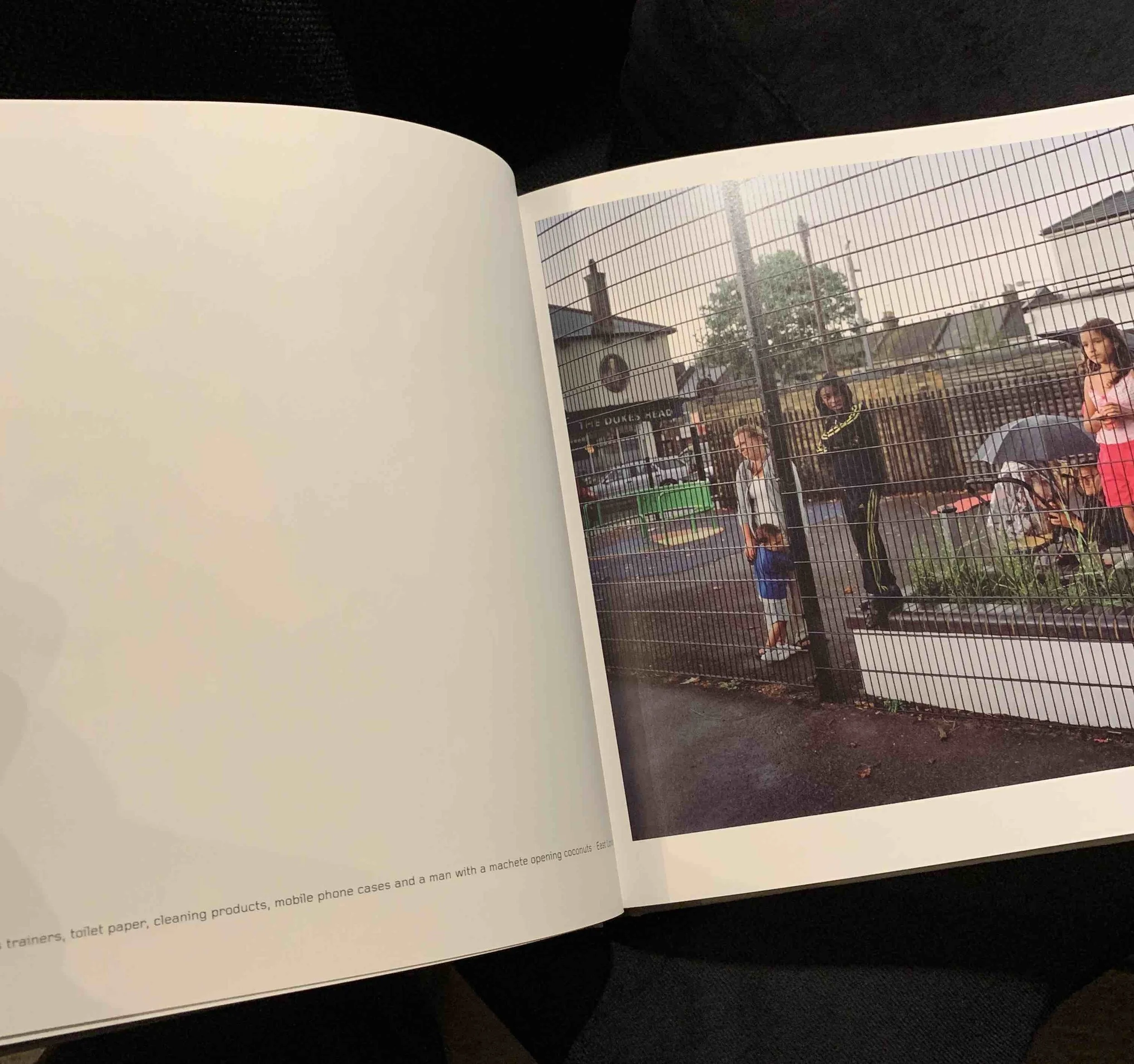 Page example from London Ends by Philipp Ebeling