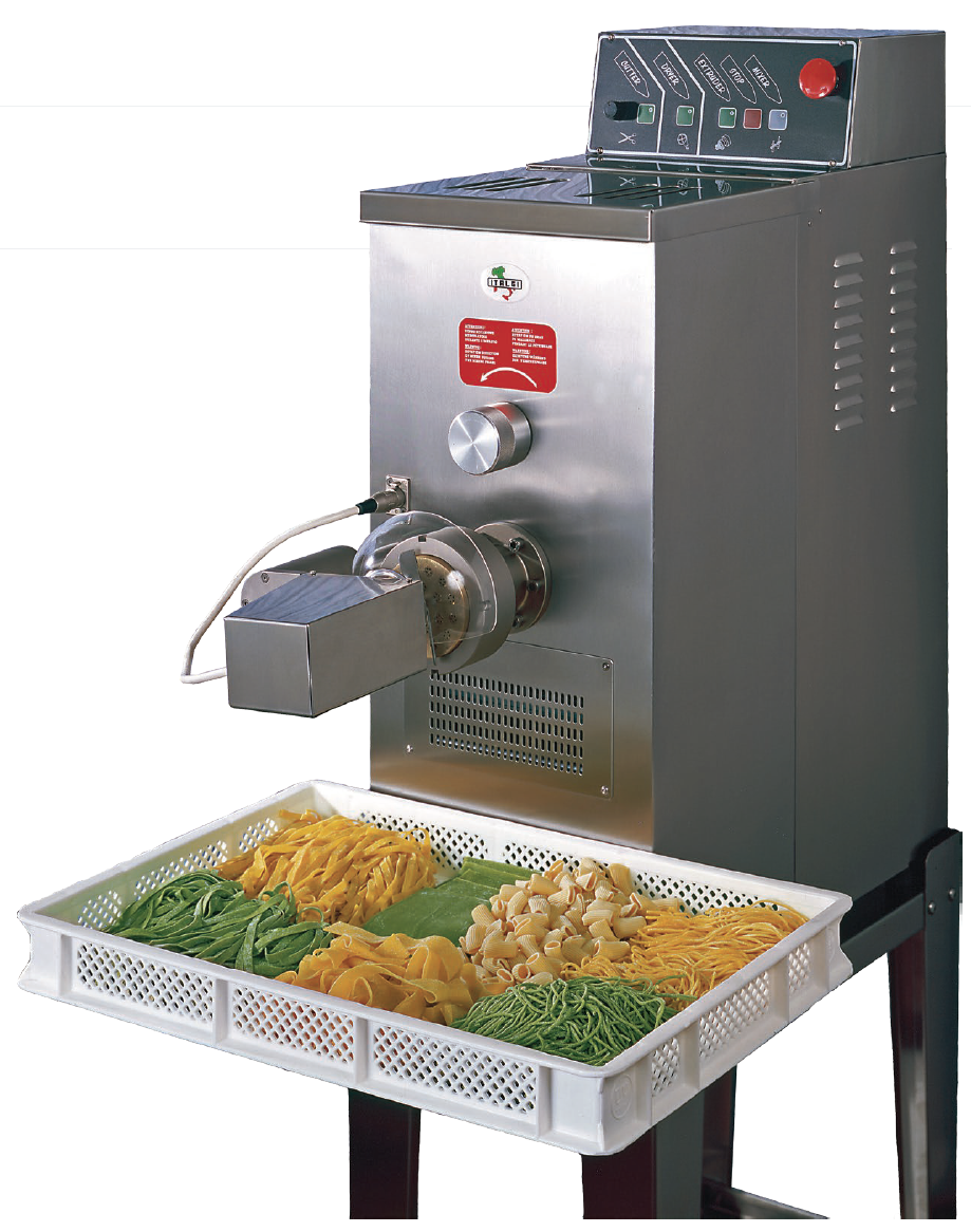 P17 Pasta machine (Pasta extruder) Hourly production: 17 Kg