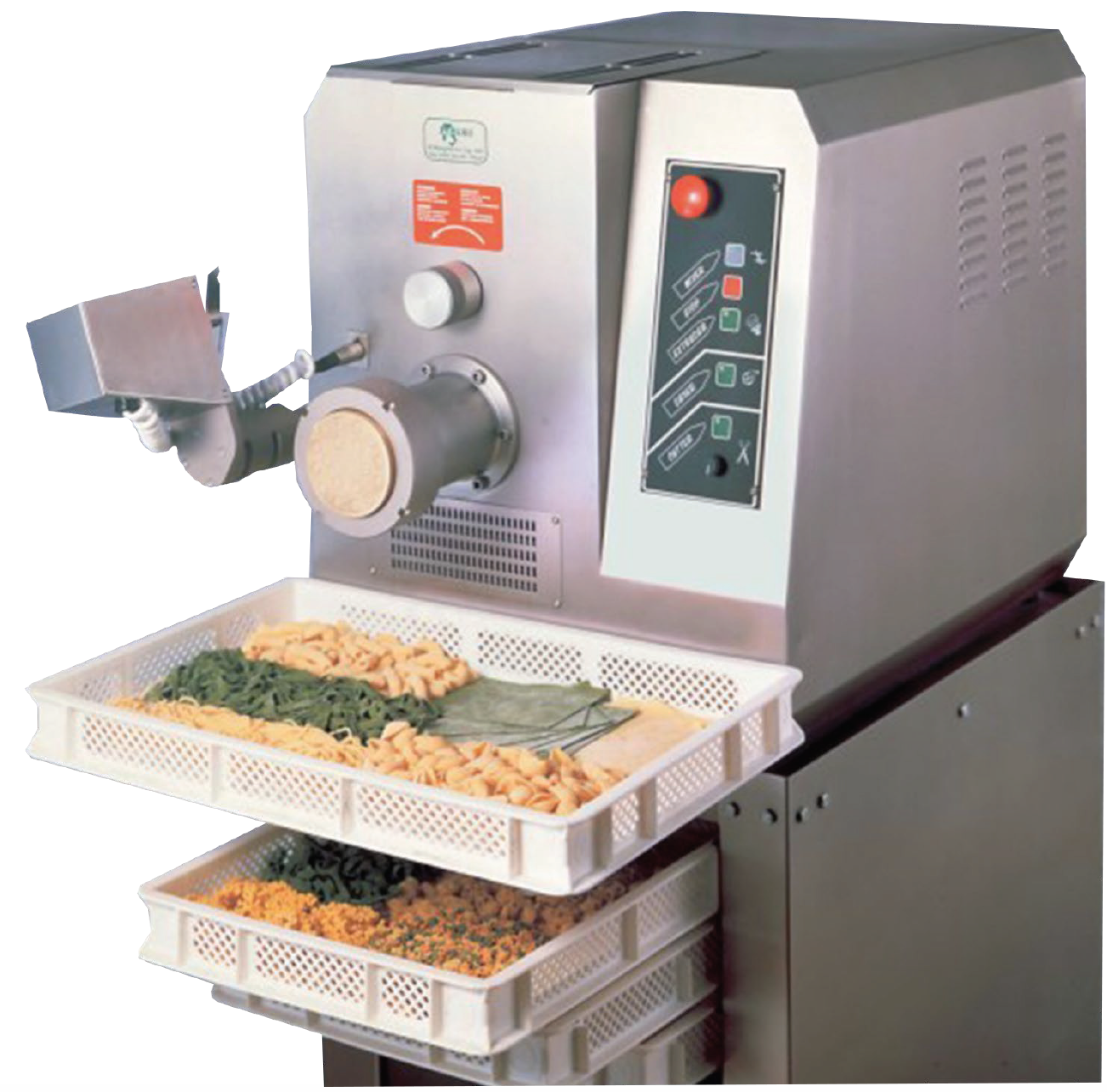 P35A Pasta machine (Pasta extruder) Hourly production: 30 Kg