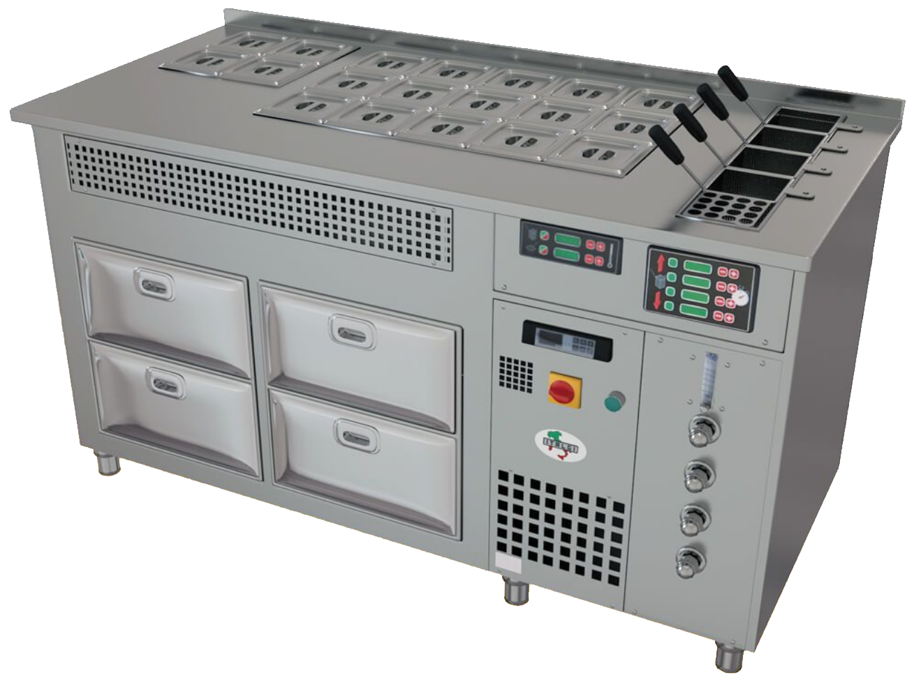 Otello Pasta cooking workstation
