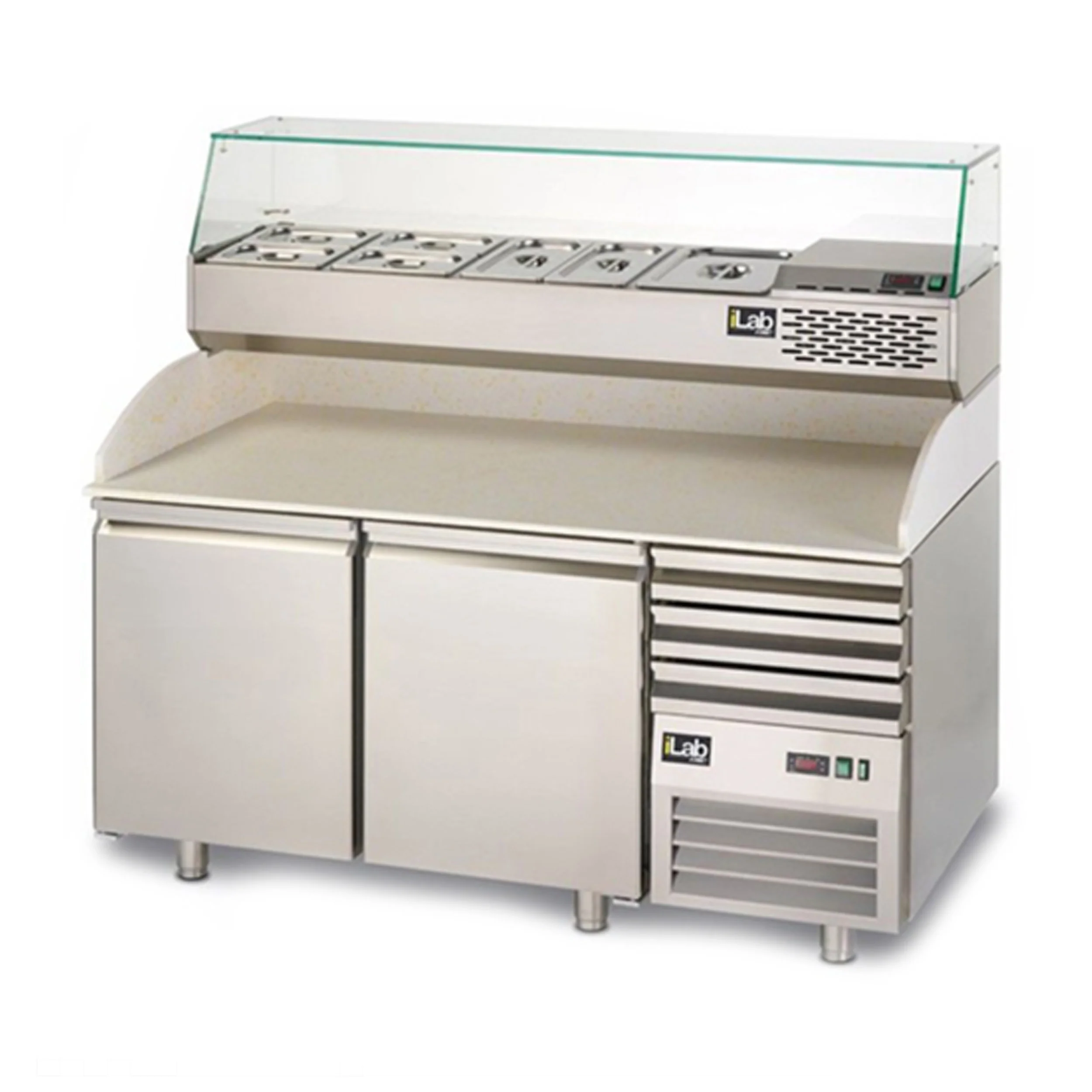 Refrigerated Pizza Table
