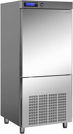 TF101L BLAST CHILLER/FREEZER 45/27 KGS. AIR-COOLED Dimensions (LxDxH), cm 80 x 83 x 185