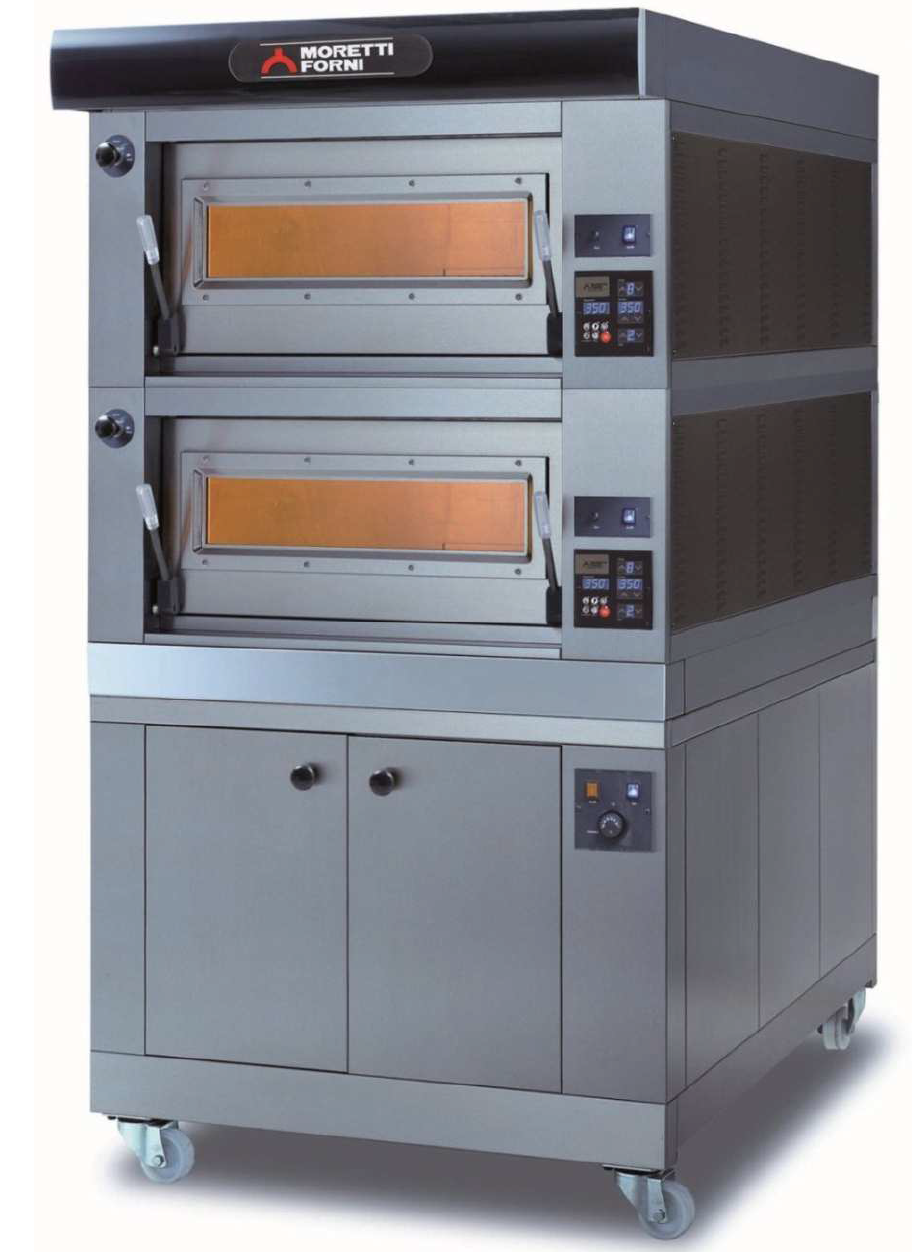 P60E-P80E REFRACTORY DECK SURFACE WITH ELECTRONIC CONTROL Available in 2 Sizes and in 1, 2 or 3 Decks