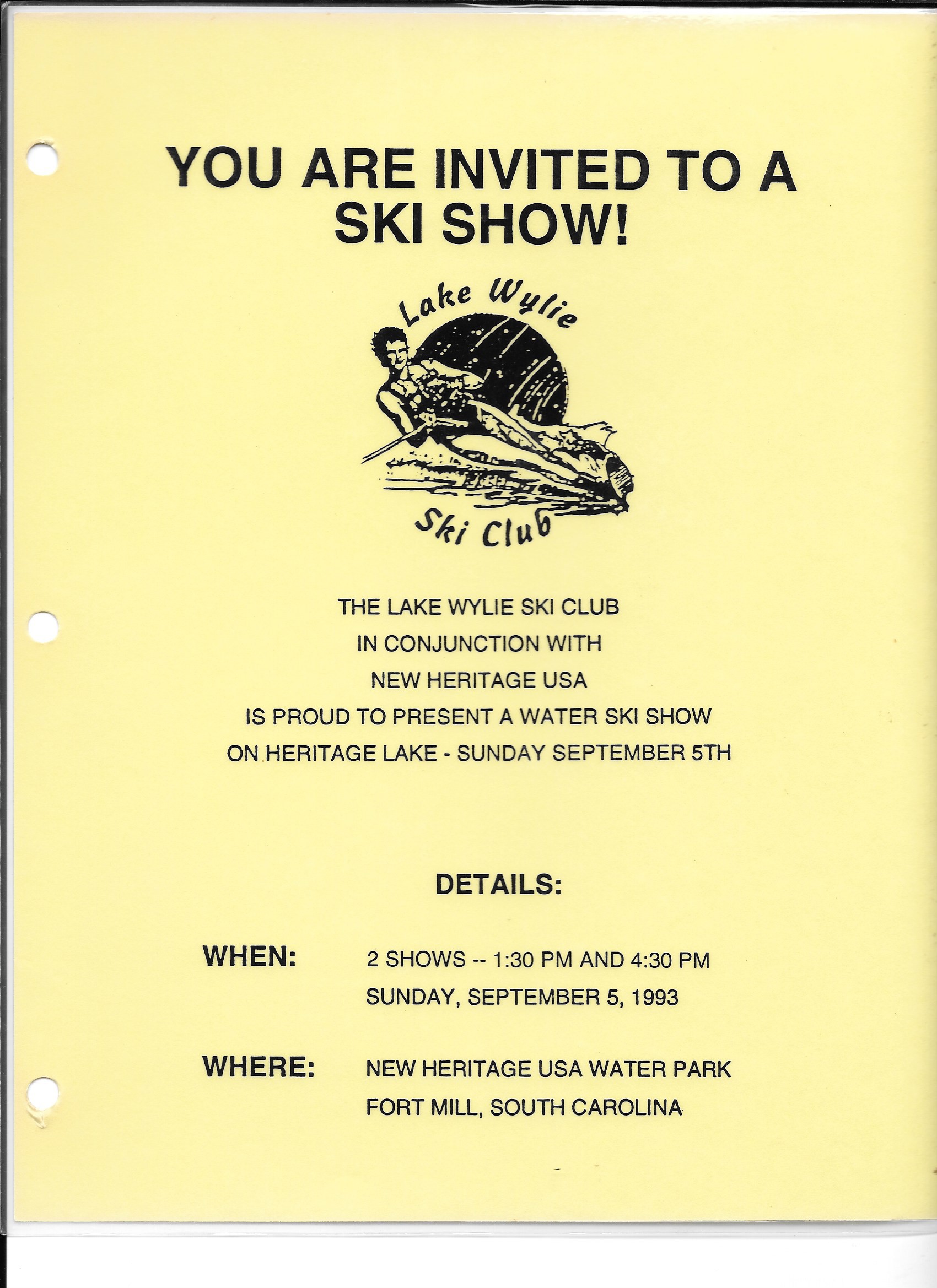 1st Ski Show September 5, 1993 flyer.jpg