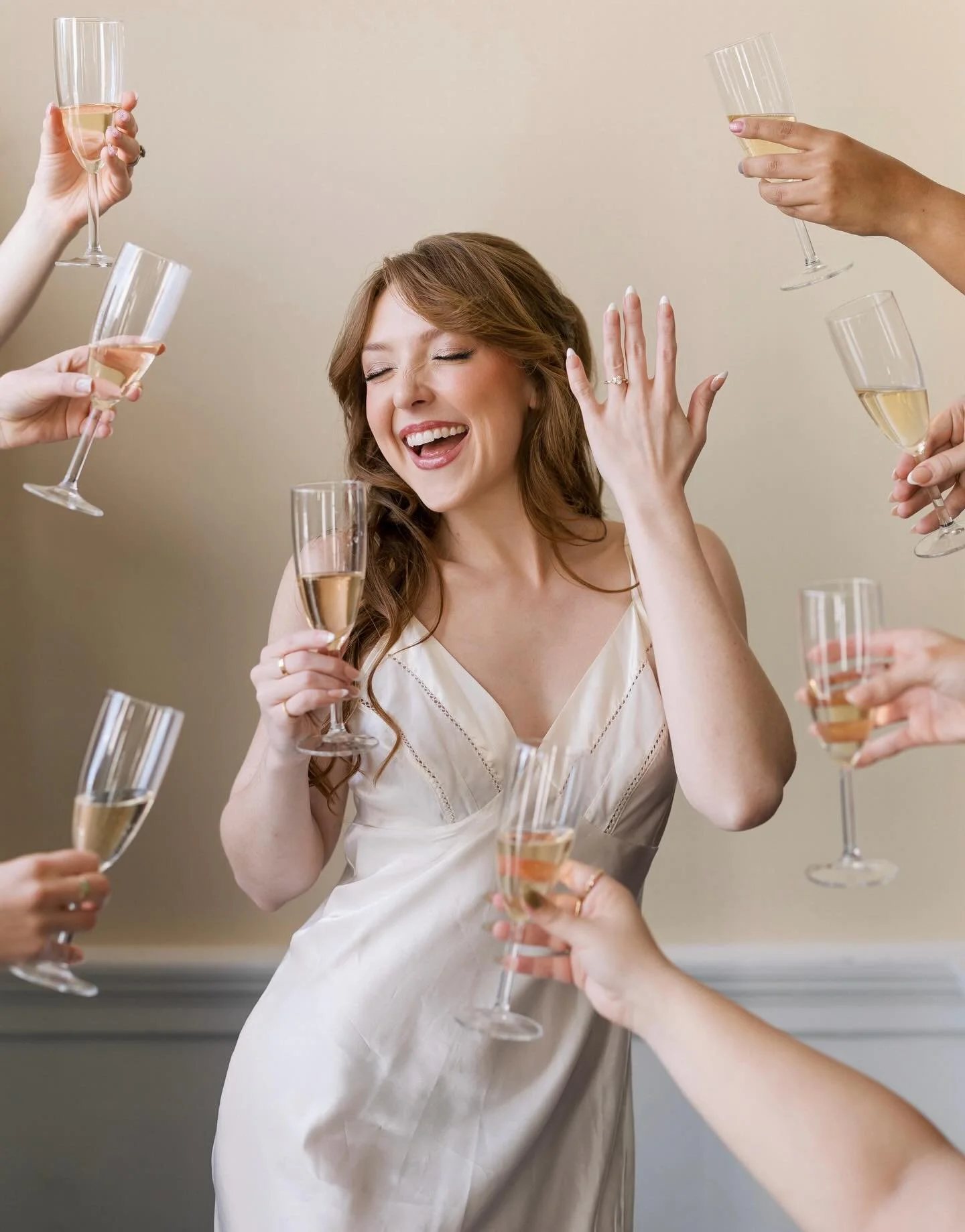 Alexis looked like a bride straight out of a fairytale, with her price charming and all❤️ Our team had the best morning glamming her + her girls! #studiobride 

Beautiful photos by @rosedphoto &amp; gorg glam by Studio Bride, @makeupxyen and @catheem