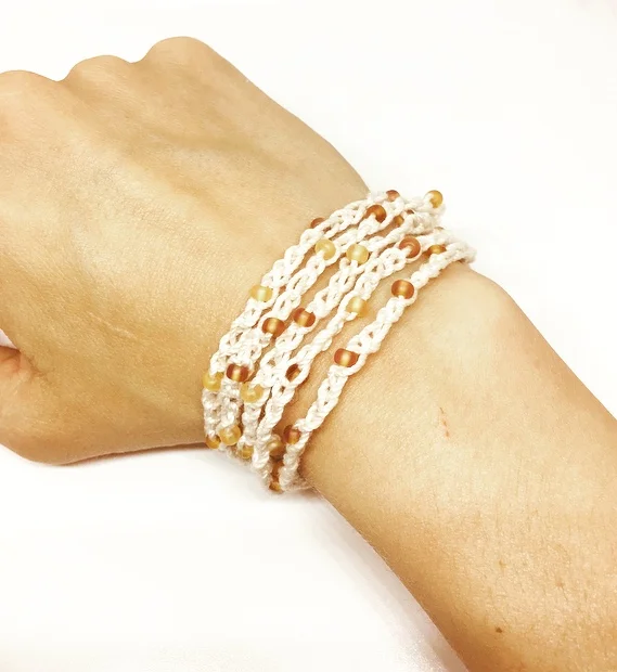 Knitted Surf Bracelet