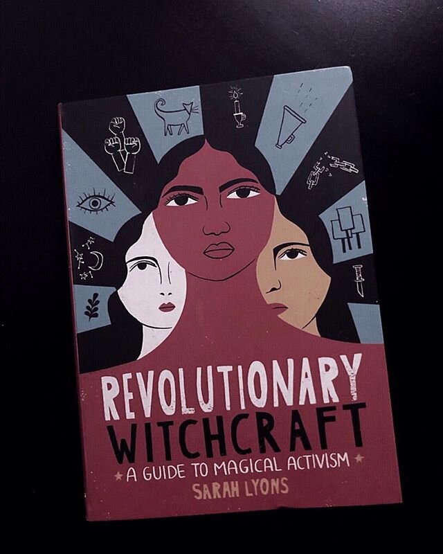Sarah Lyons&rsquo; @citymystic stunning book Revolutionary Witchcraft is so excellent and I&rsquo;m so thrilled it exists in the world. Right now we&rsquo;re seeing the very structures that so many people believed were solid foundations are being lai