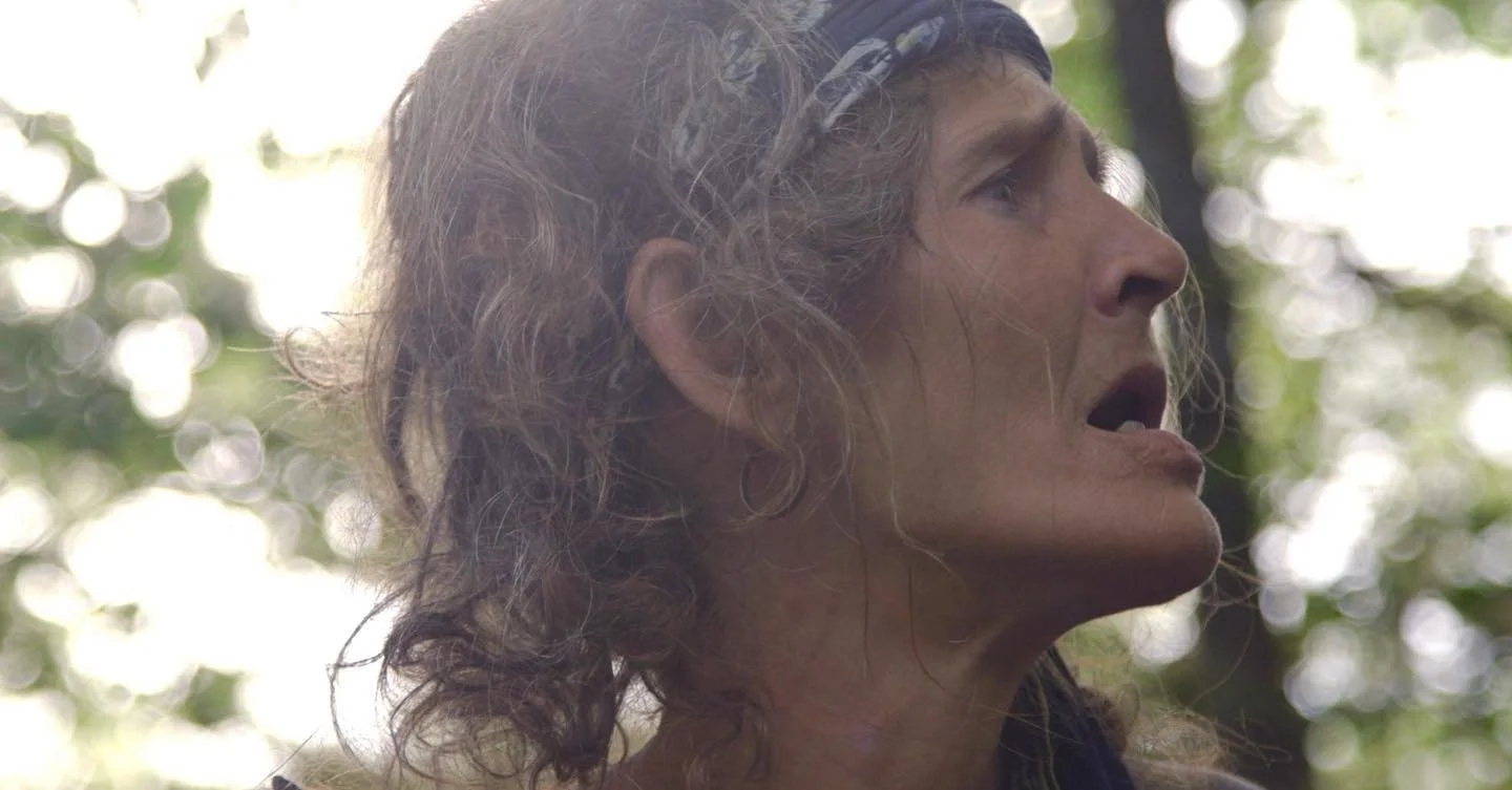 Denyce reacts to a bulldozer approaching her tent on Saint Cloud Hill. After her eviction, the city cleared the trees from the hill. 
Saint Cloud Hill - Coming 11/22

#saintcloudhill
#documentary
#arenacinelounge
#fortnegley
#nashville