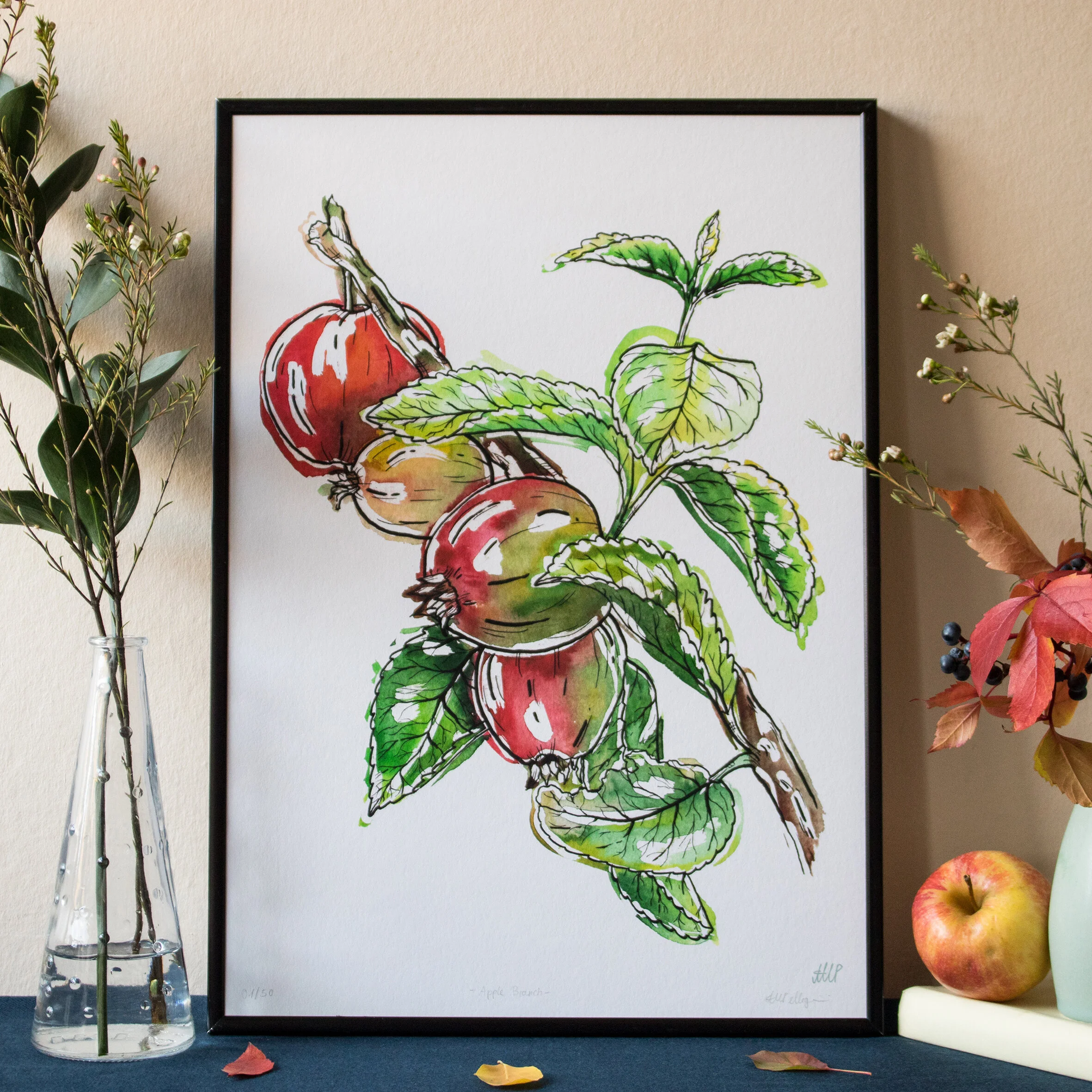 Apple Branch - Giclée Print