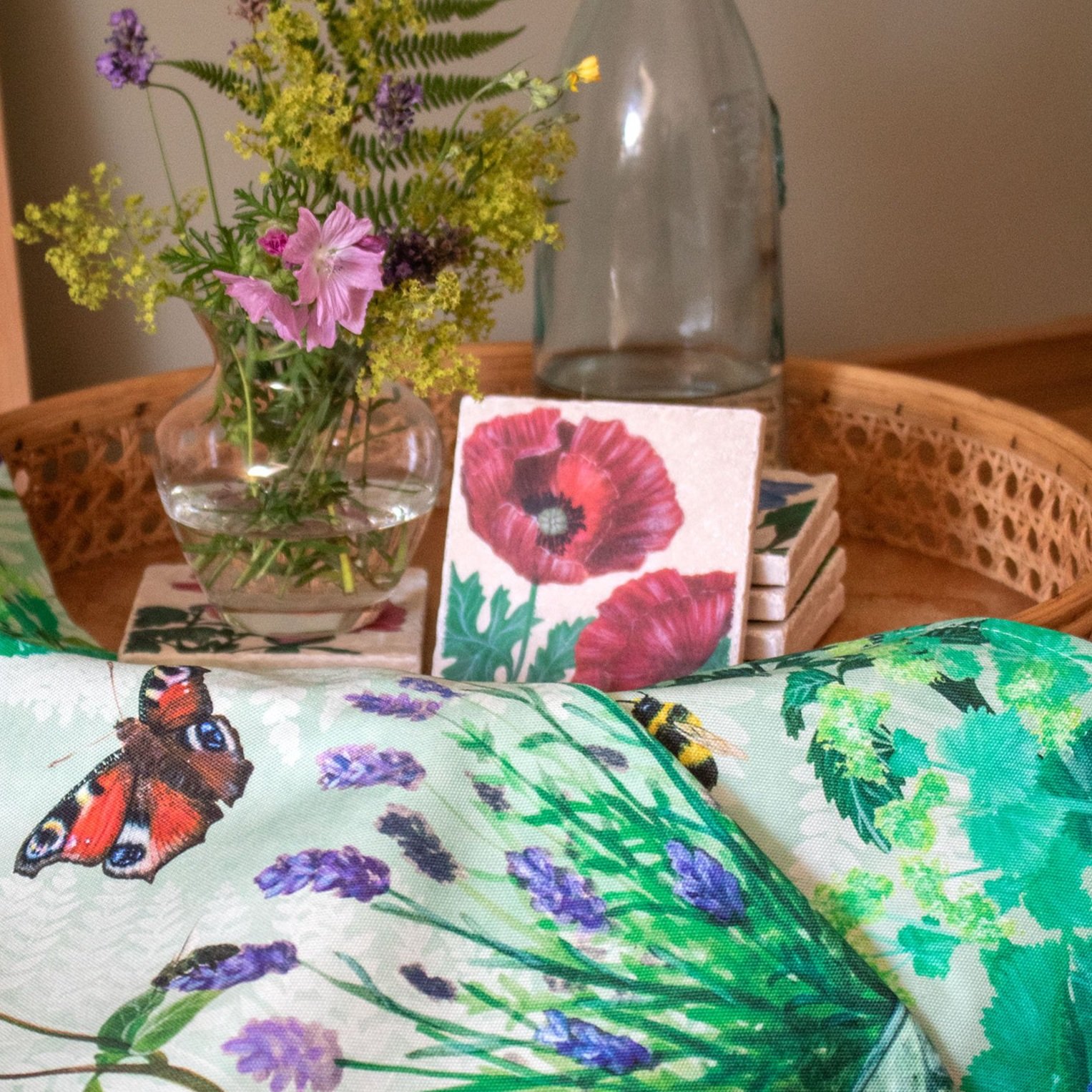 Mothers+Garden+Tea+Towel%2Bstone+coaster-poppy+focus-01.jpg
