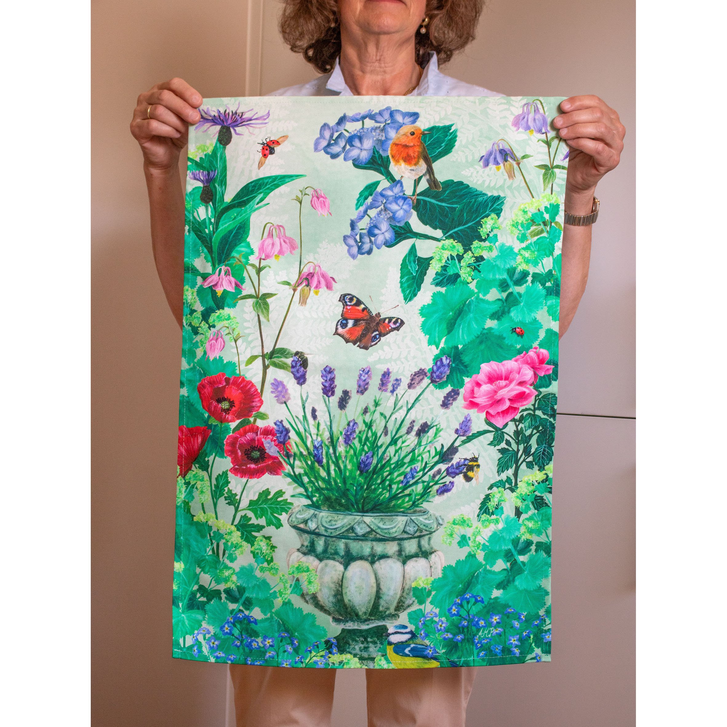 Mothers Garden Tea Towel-showing design-square.jpg