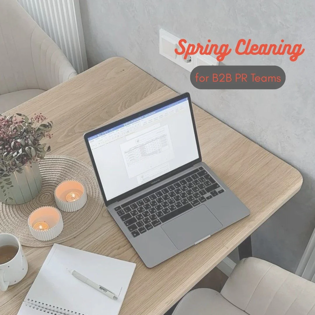 Spring cleaning applies to more than your workspace. 🌱 It&rsquo;s also an opportunity to revisit your PR strategy. From updating media lists to refining messaging and thought leadership, a seasonal reset can help ensure your communications stay alig