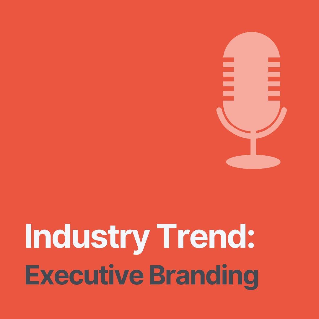 INDUSTRY TREND: Executive Branding 👤
In today&rsquo;s B2B tech landscape, people connect with people, not just companies. Leaders who actively share insights, engage on platforms like LinkedIn, and participate in industry conversations are building 