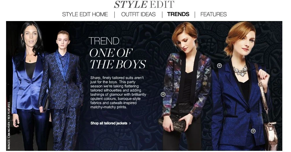 Marks and Spencer editorial