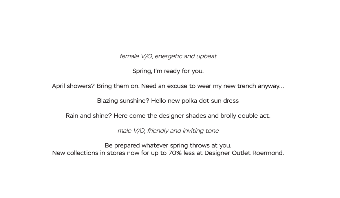 SS19 Radio Script