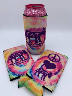 Serape Neoprene Slim Can Koozie — Fat Ass Ranch & Winery