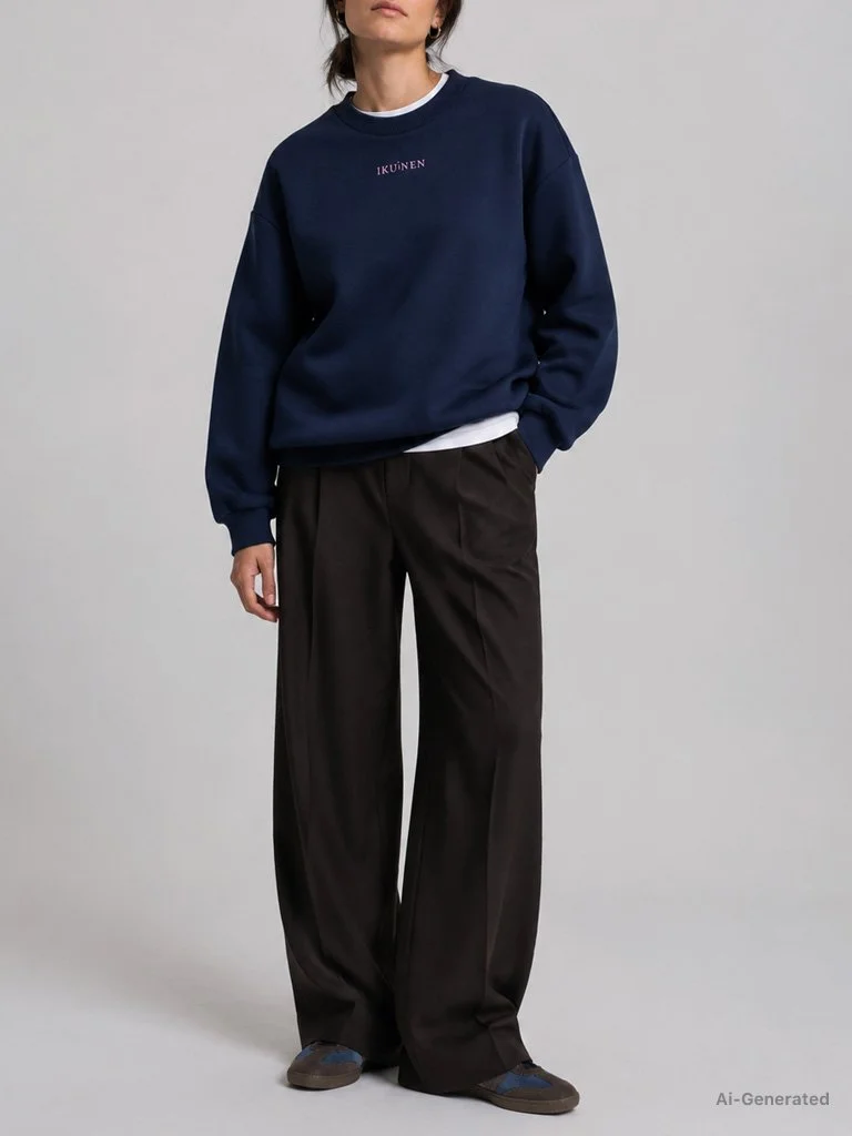 Ikuinen sweatshirt_navy_female front.jpg